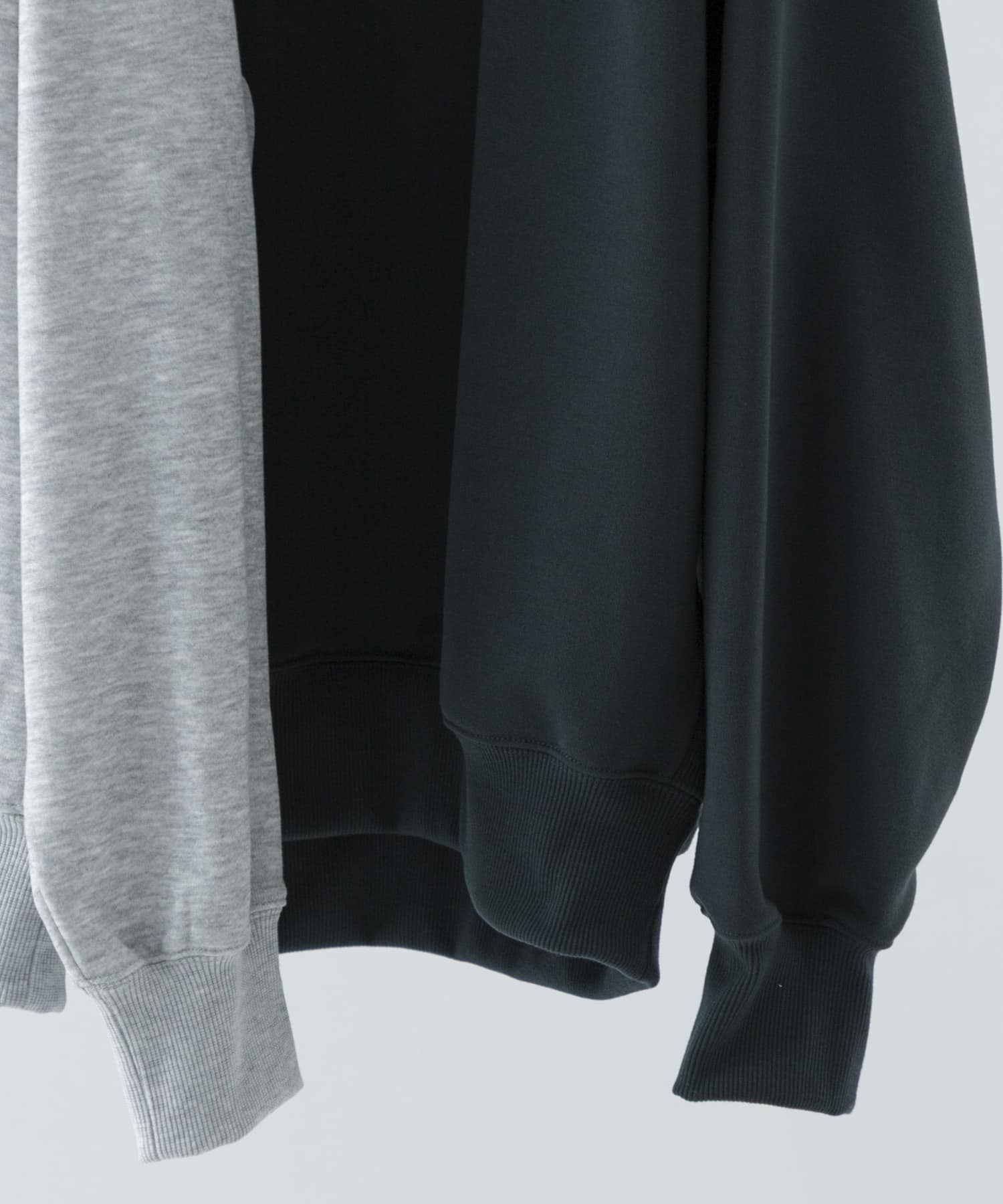 DAIWA PIER39　TECH SWEAT CREW FREEDOM SLEEVE H/GRAY S