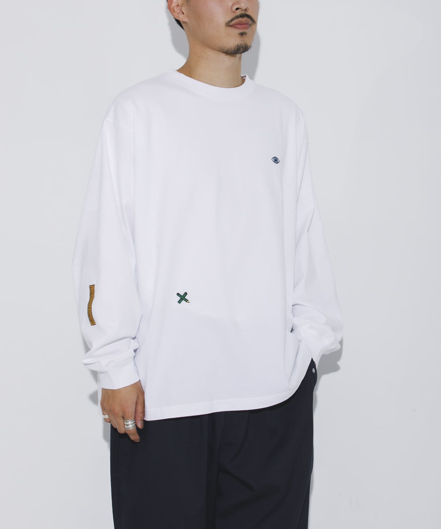 LOWERCASE　L/S TEE byFACEOKA