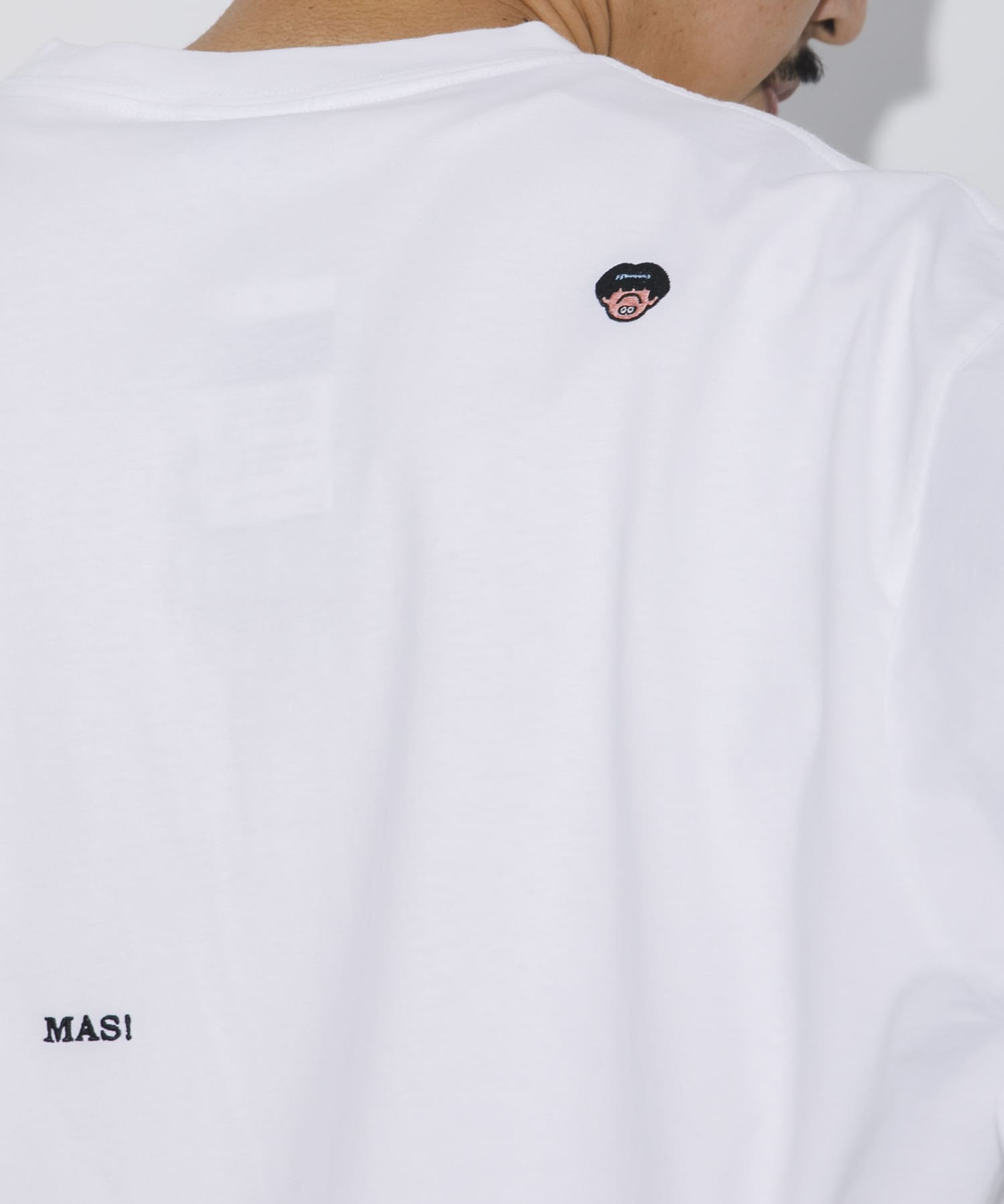 LOWERCASE　L/S TEE byFACEOKA 010WHITE L