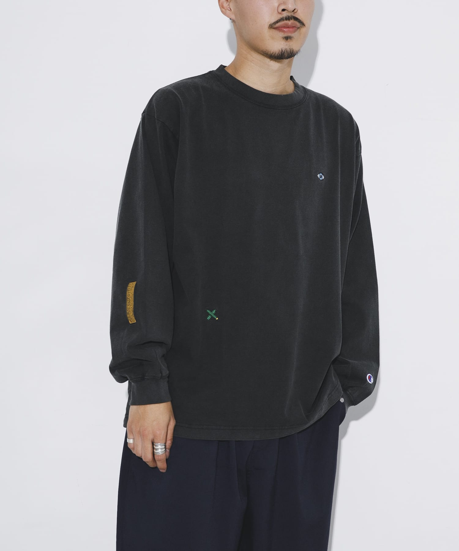 LOWERCASE　L/S TEE byFACEOKA
