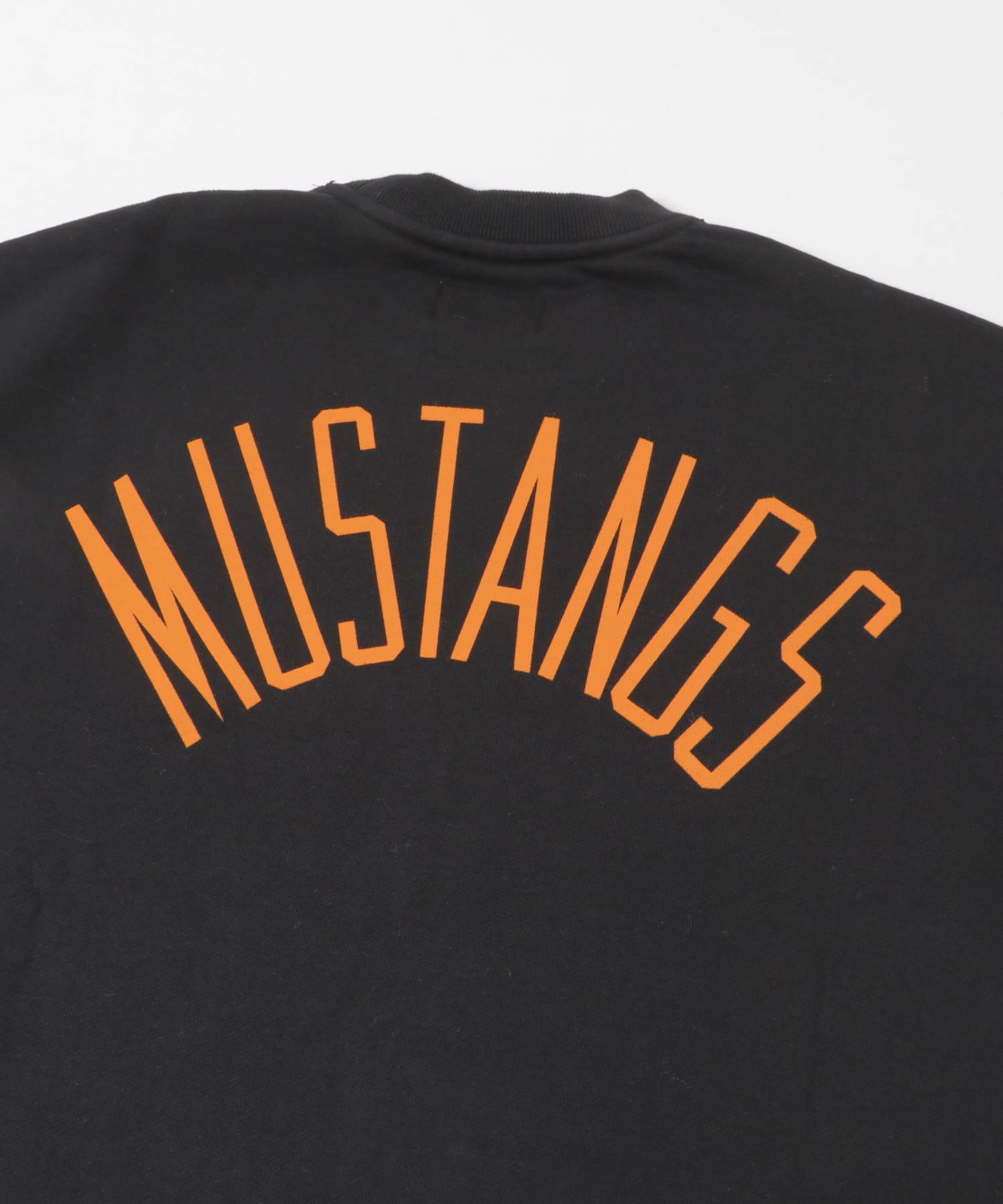 Unlikely　Simple SweatCrew MUSTANGS Black M