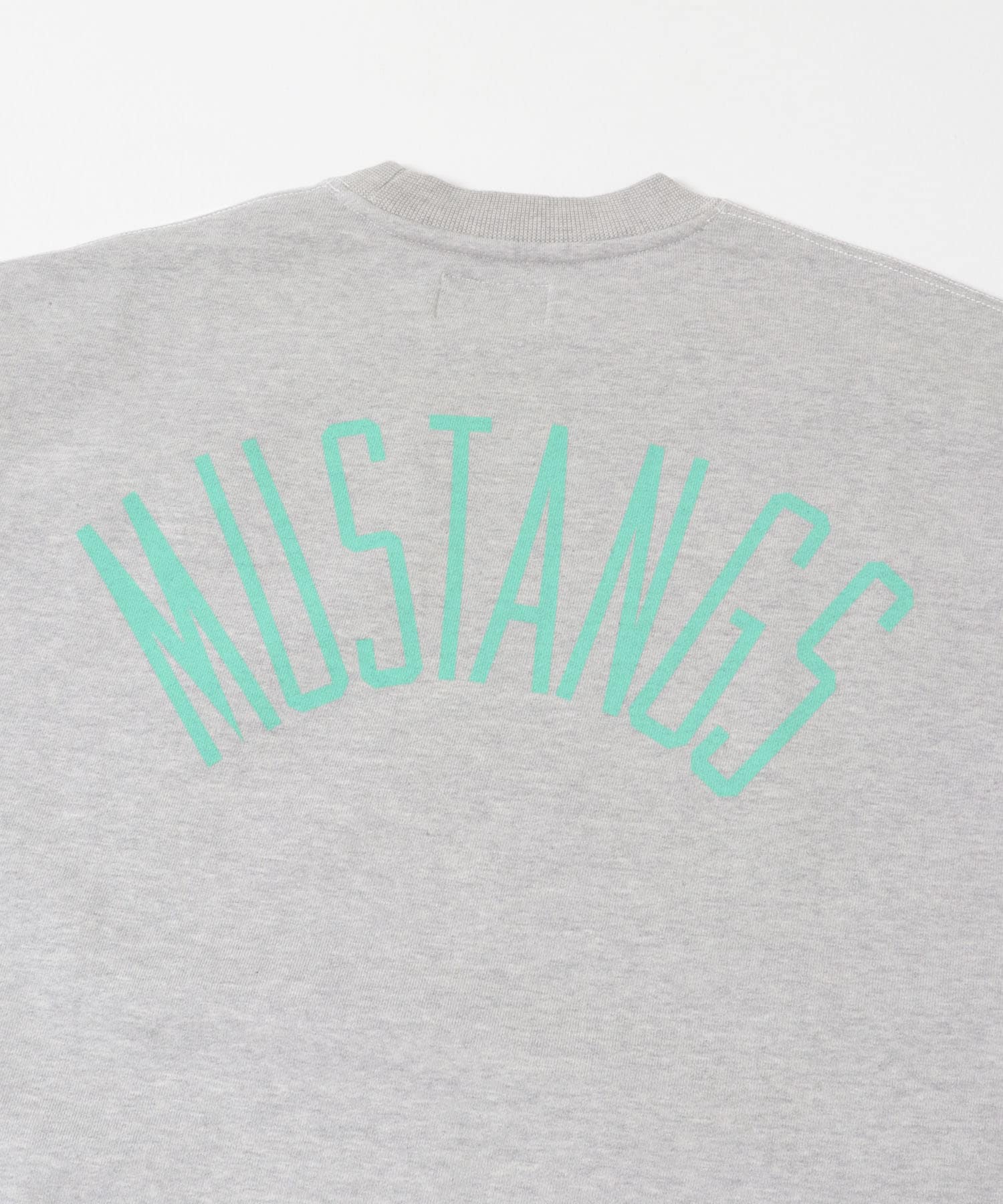 Unlikely　Simple SweatCrew MUSTANGS Gray M