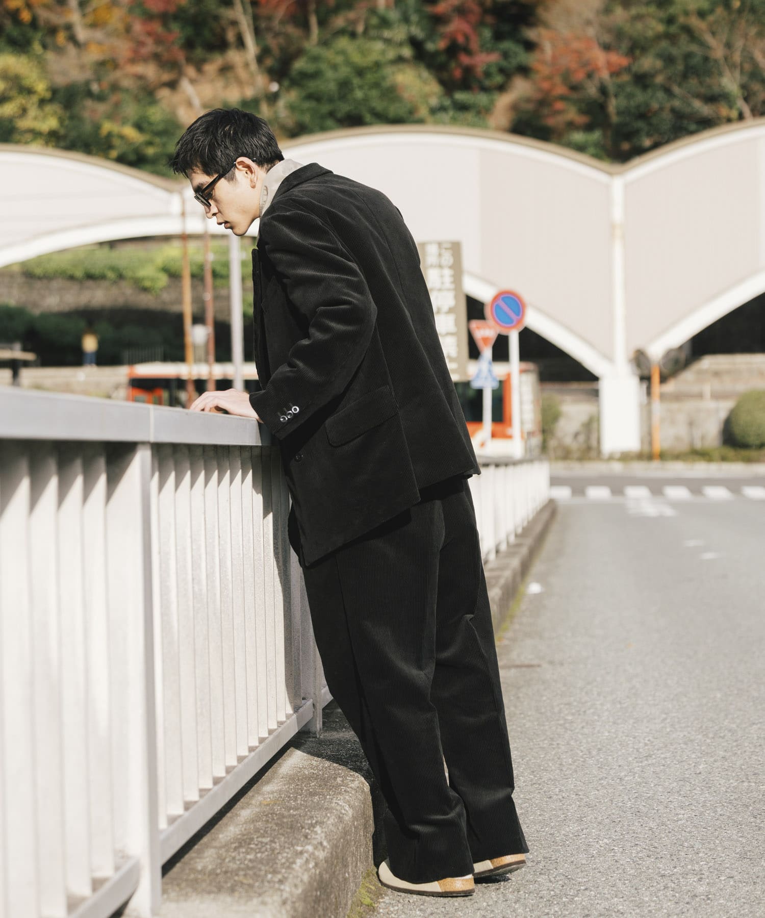 別注』NEAT×URBS HD Corduroy Wide-OLD(44 BLACK): ボトム｜URBAN