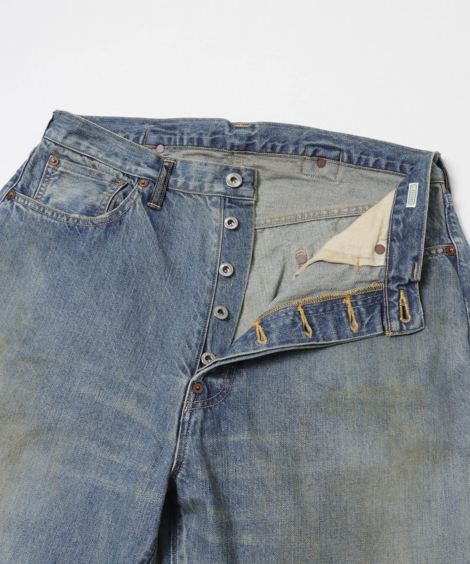A PRESSE No.37 Washed Wide Denim(30-30 INDIGO): ボトム｜URBAN