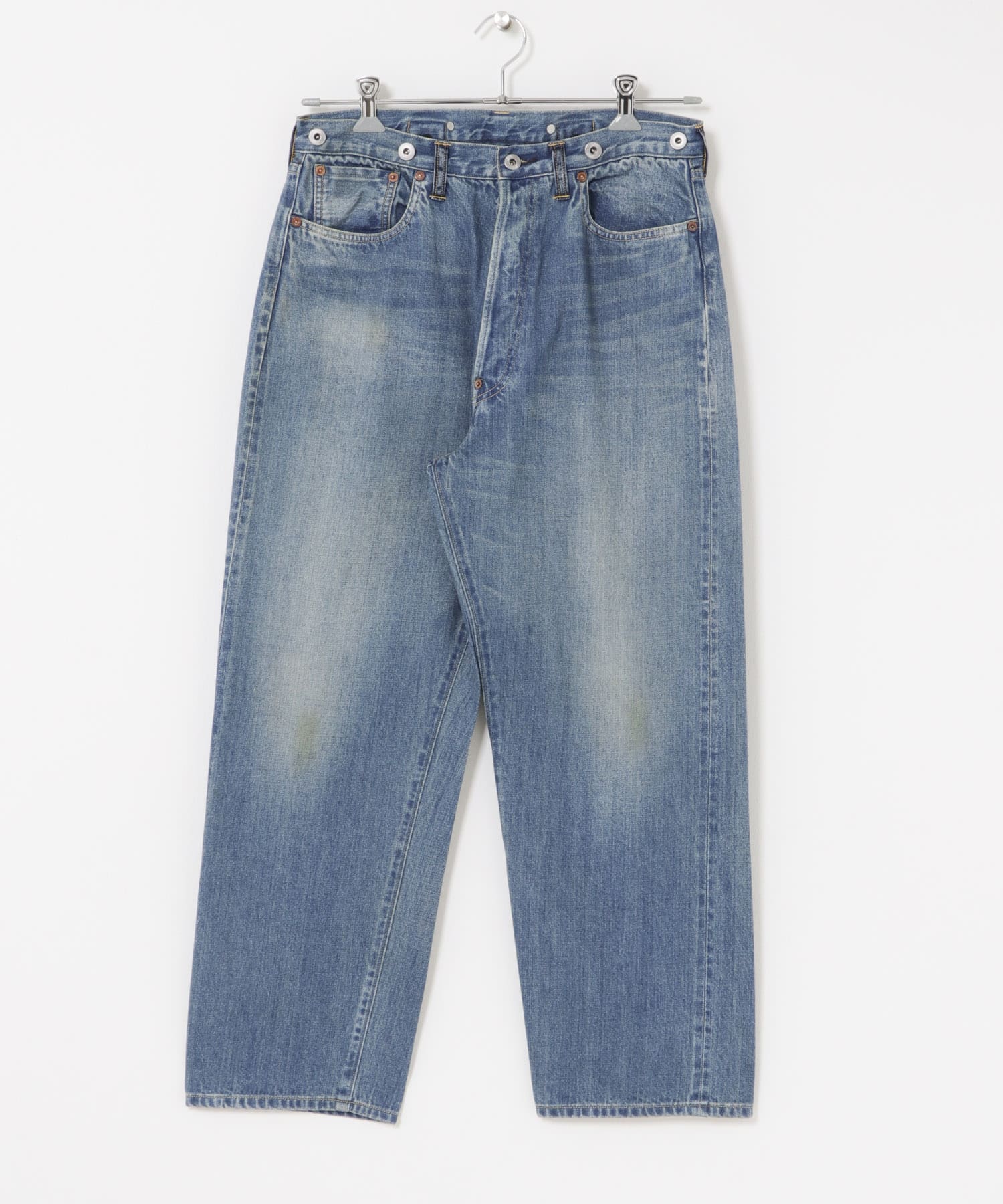 A PRESSE Washed Denim Pants E(32/27 BLEACH): ボトム｜URBAN