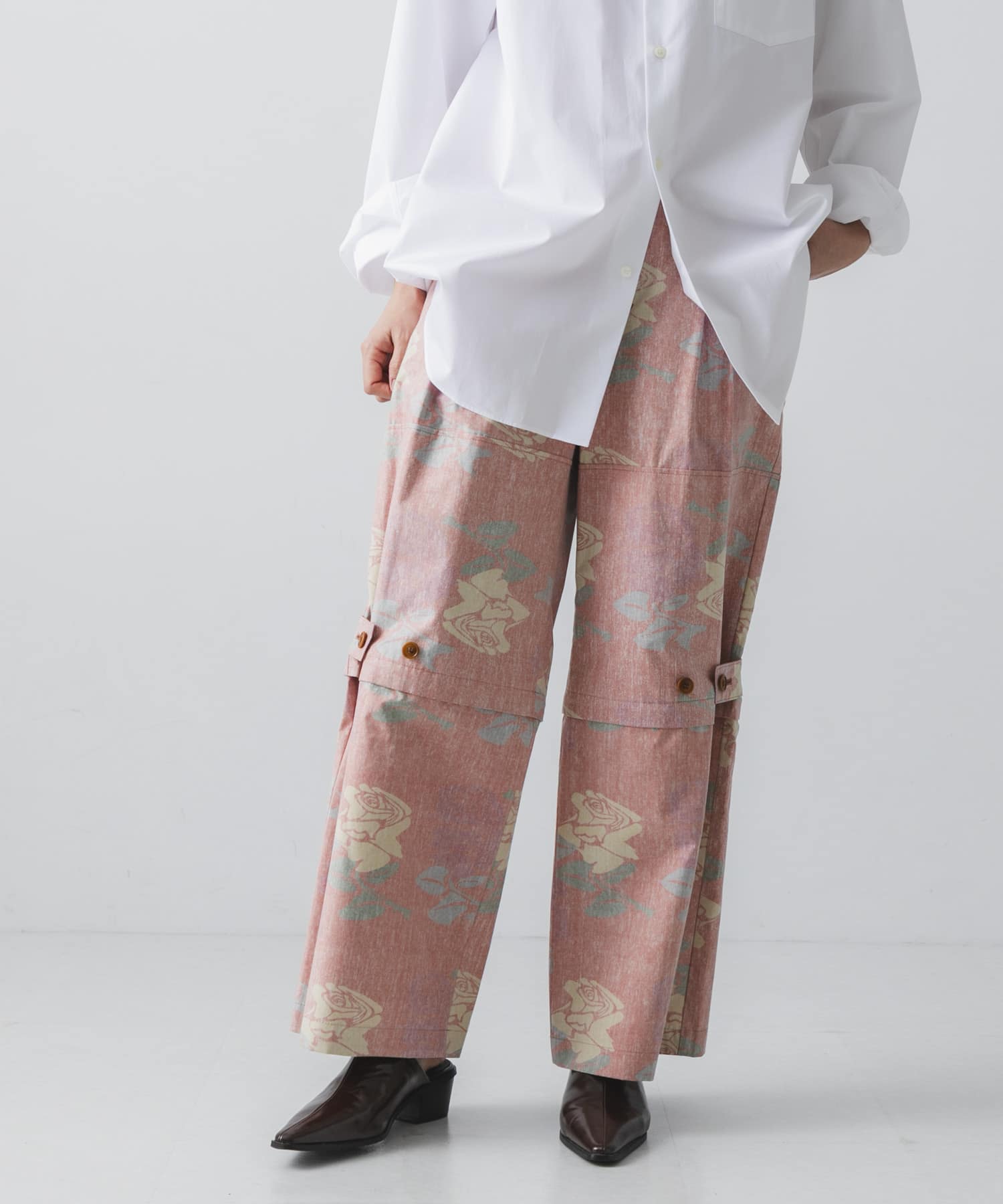 COGNOMEN　W.FANTASISTA FLOWER PANTS