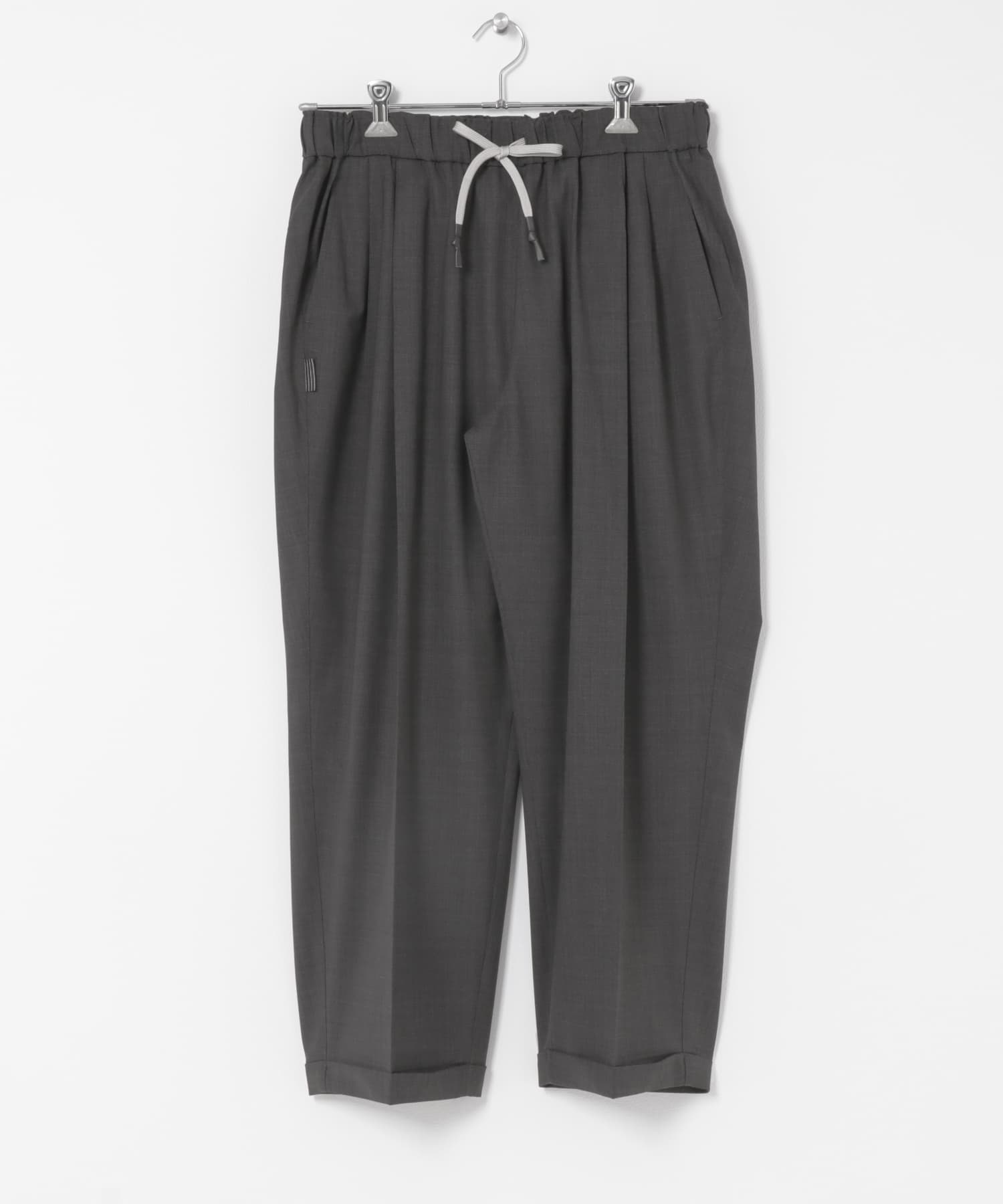 SFC　TWO TUCK S WOOL PANTS CHARCOAL M