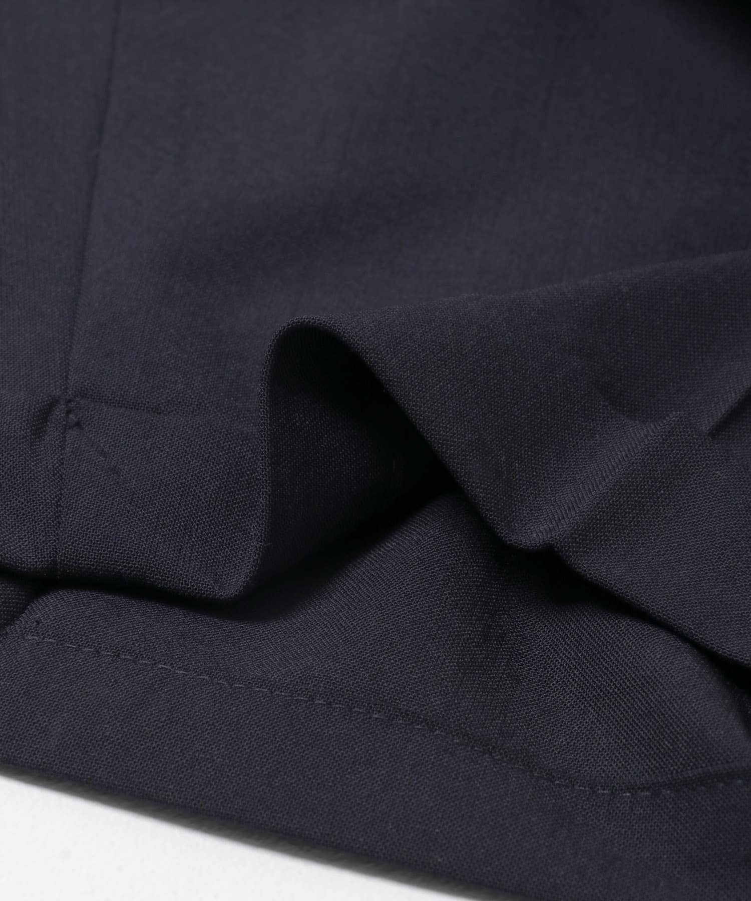 SFC　TWO TUCK S WOOL PANTS NAVY M