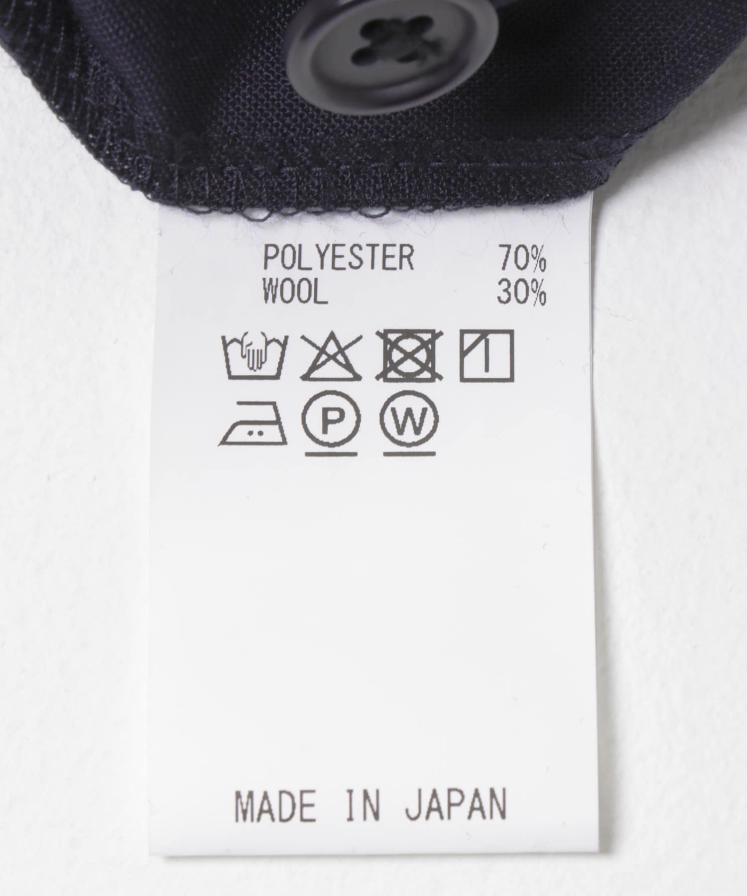 SFC　TWO TUCK S WOOL PANTS NAVY M