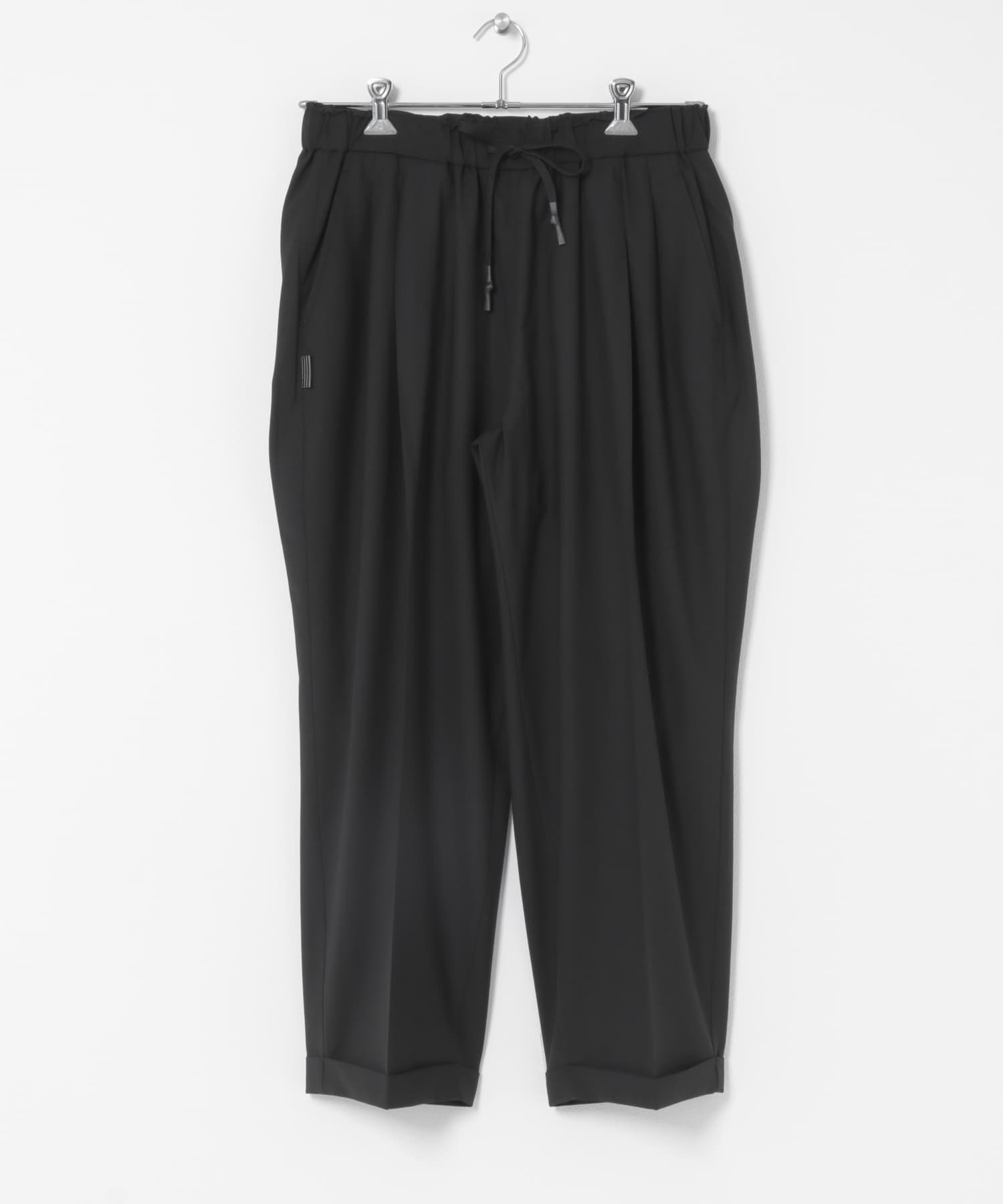 SFC　TWO TUCK S WOOL PANTS BLACK M