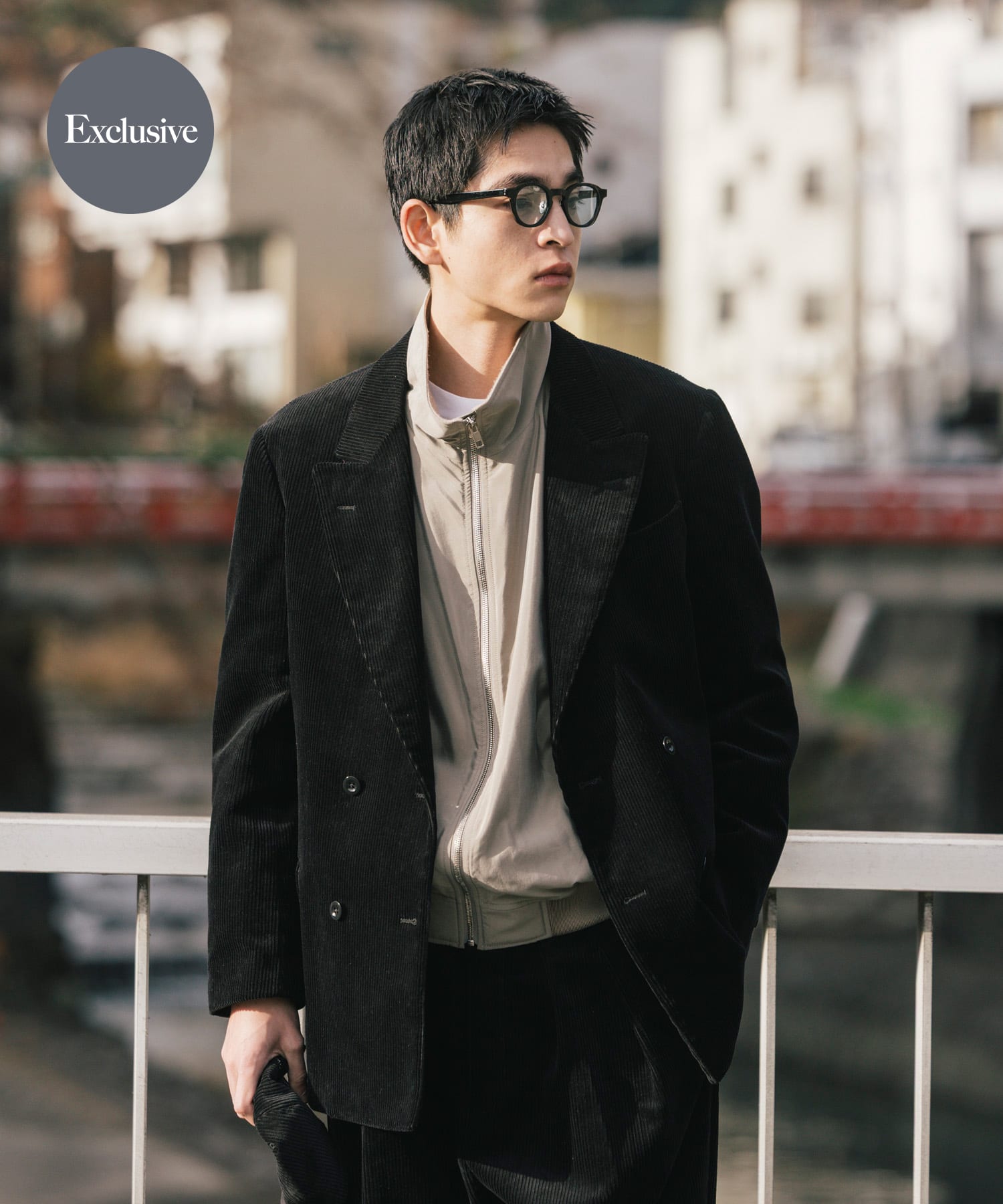 別注』NEAT×URBS GRAN-TEX DOUBLE JACKET(44 Navy): アウター｜URBAN