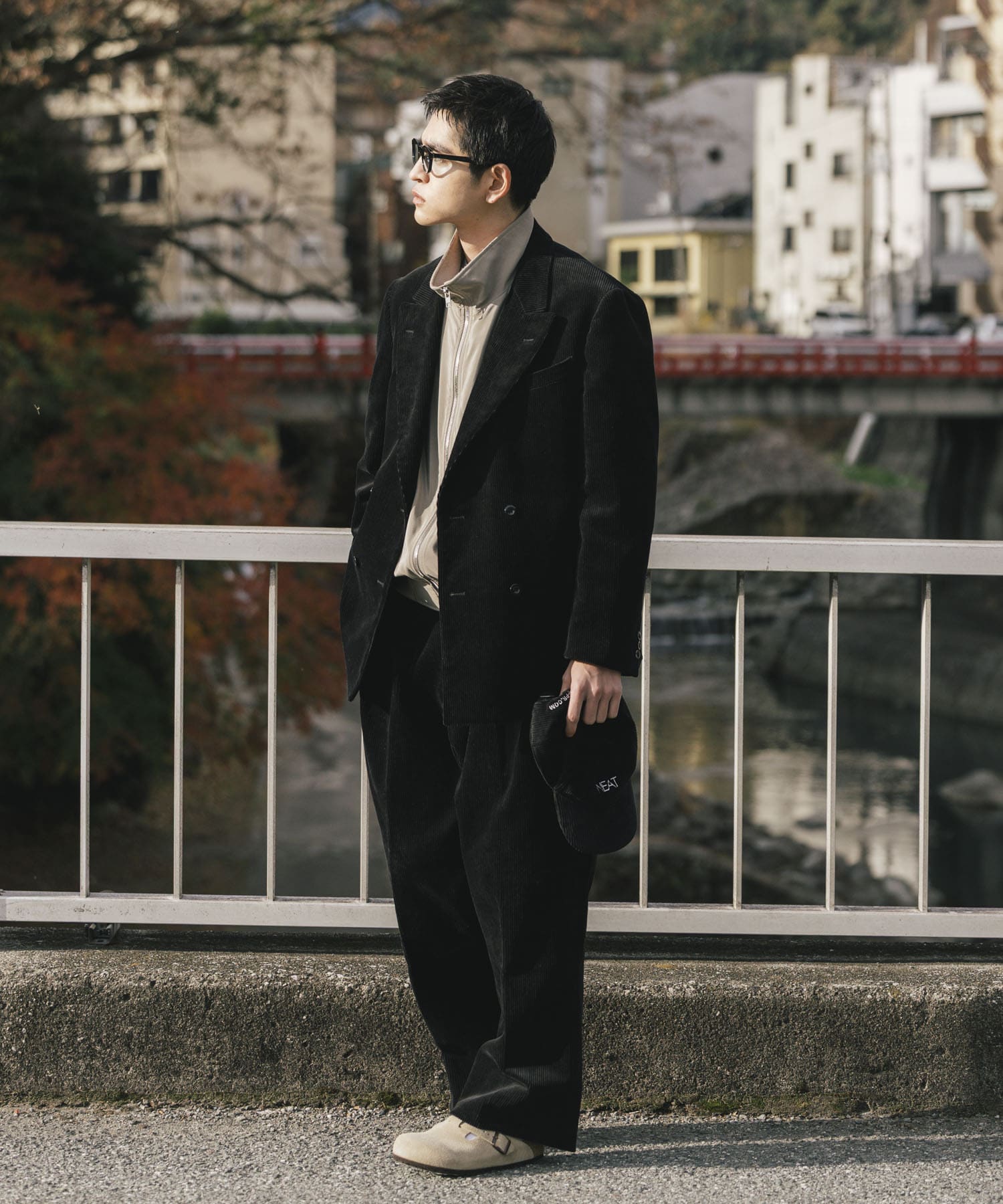 『別注』NEAT×URBS　HD Corduroy Paul JKT BLACK 44