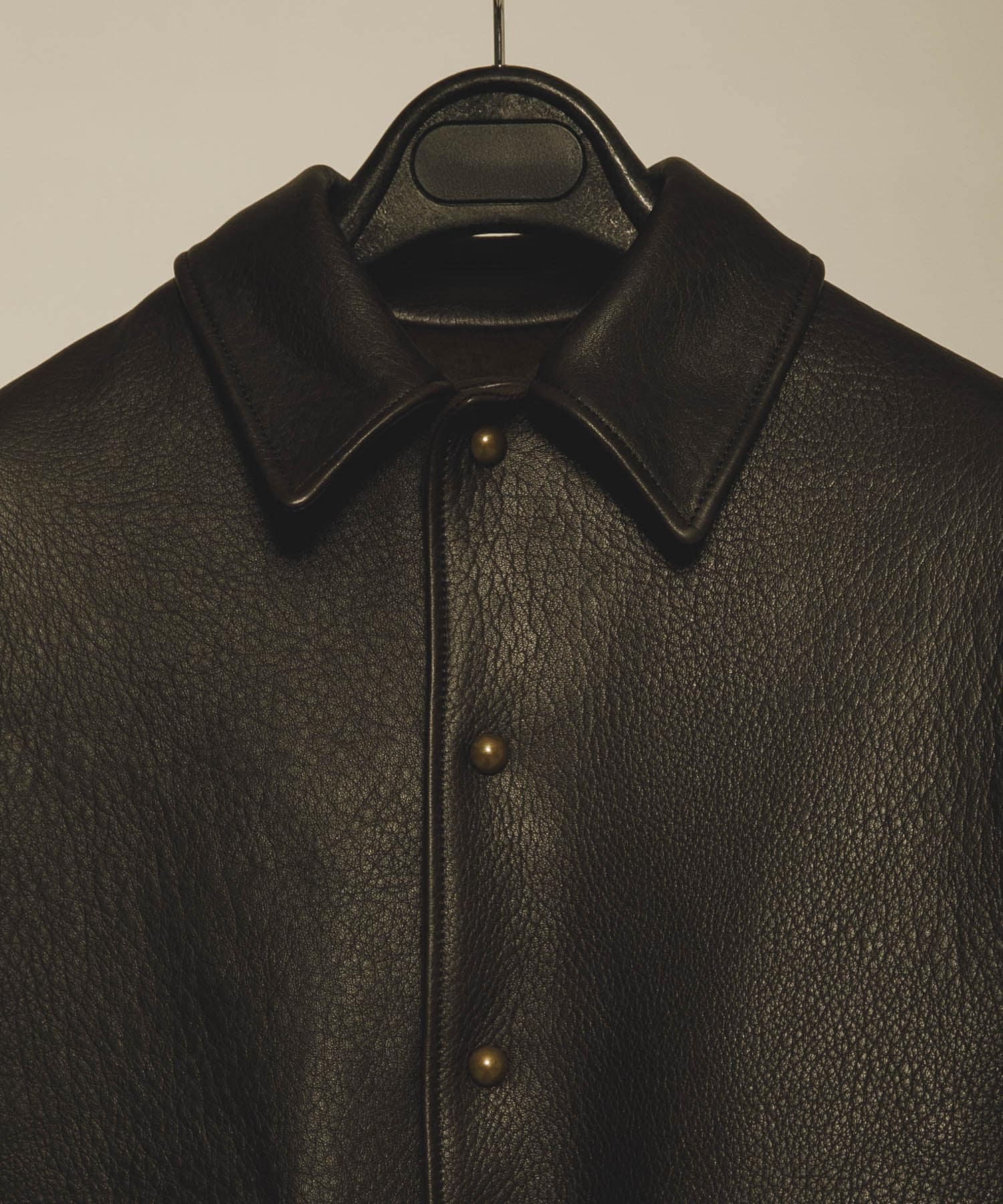 A PRESSE　Leather A-1 Flight Jacket BROWN 2
