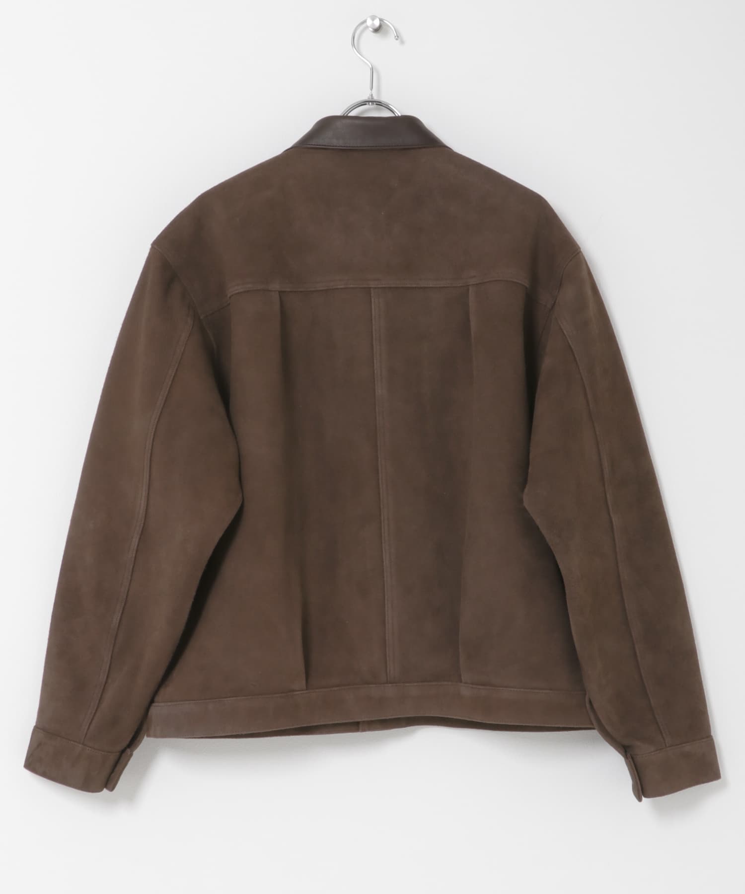 A PRESSE Vintage Suede Leather 1st Type Jacket(2 BROWN): アウター