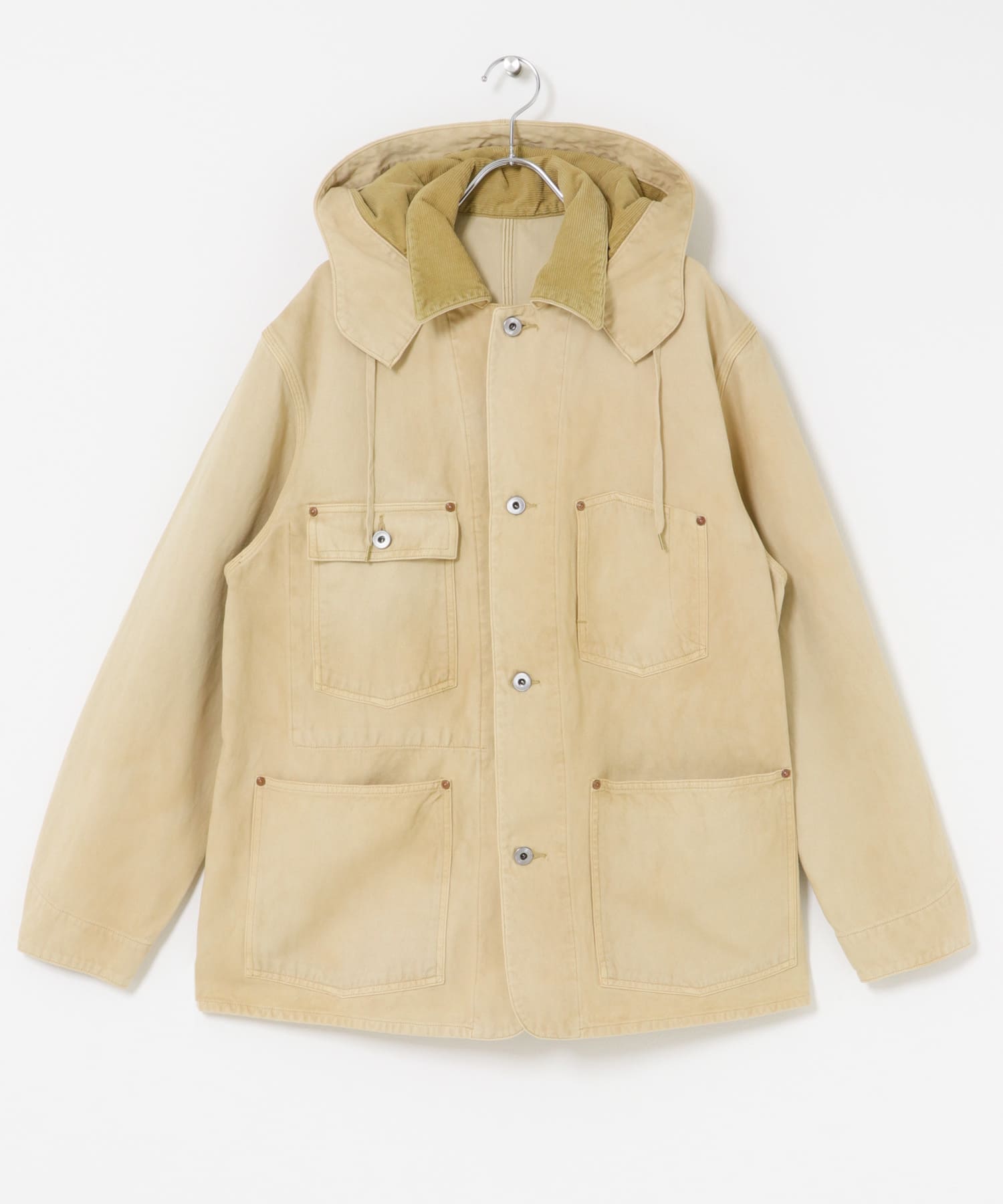 HERILL Linen P41 CoverallJacket(2 Natural): アウター｜URBAN