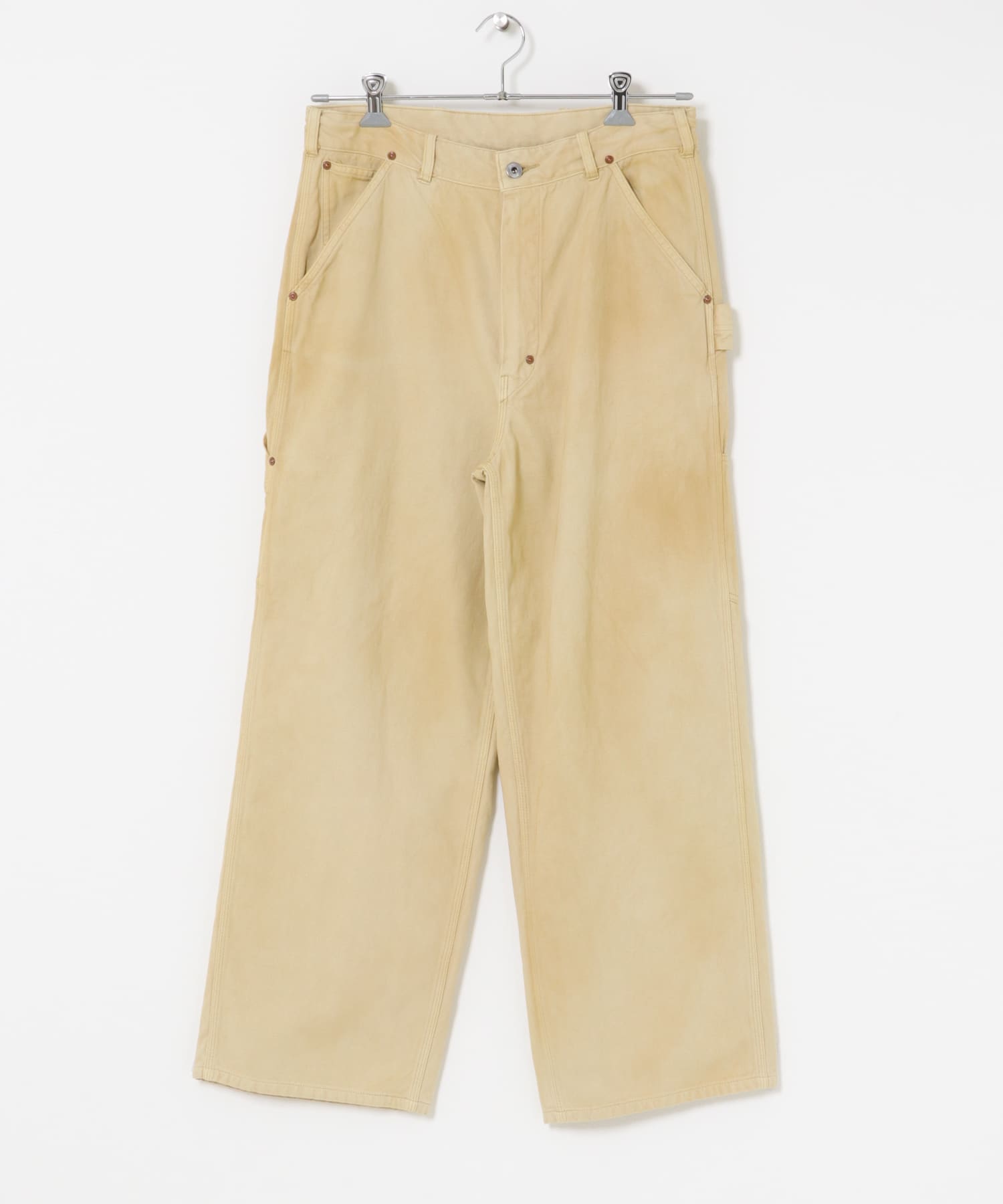 A PRESSE　Vintage Silk Hemp Painter Pants