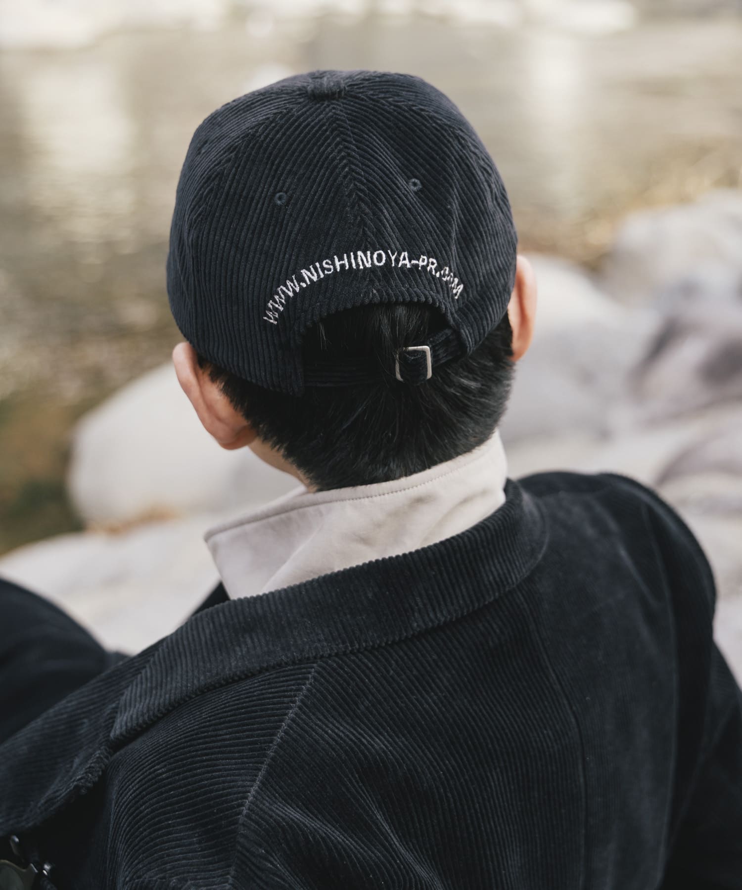 『別注』NEAT×URBS　HD Corduroy NEAT CAP BLACK One