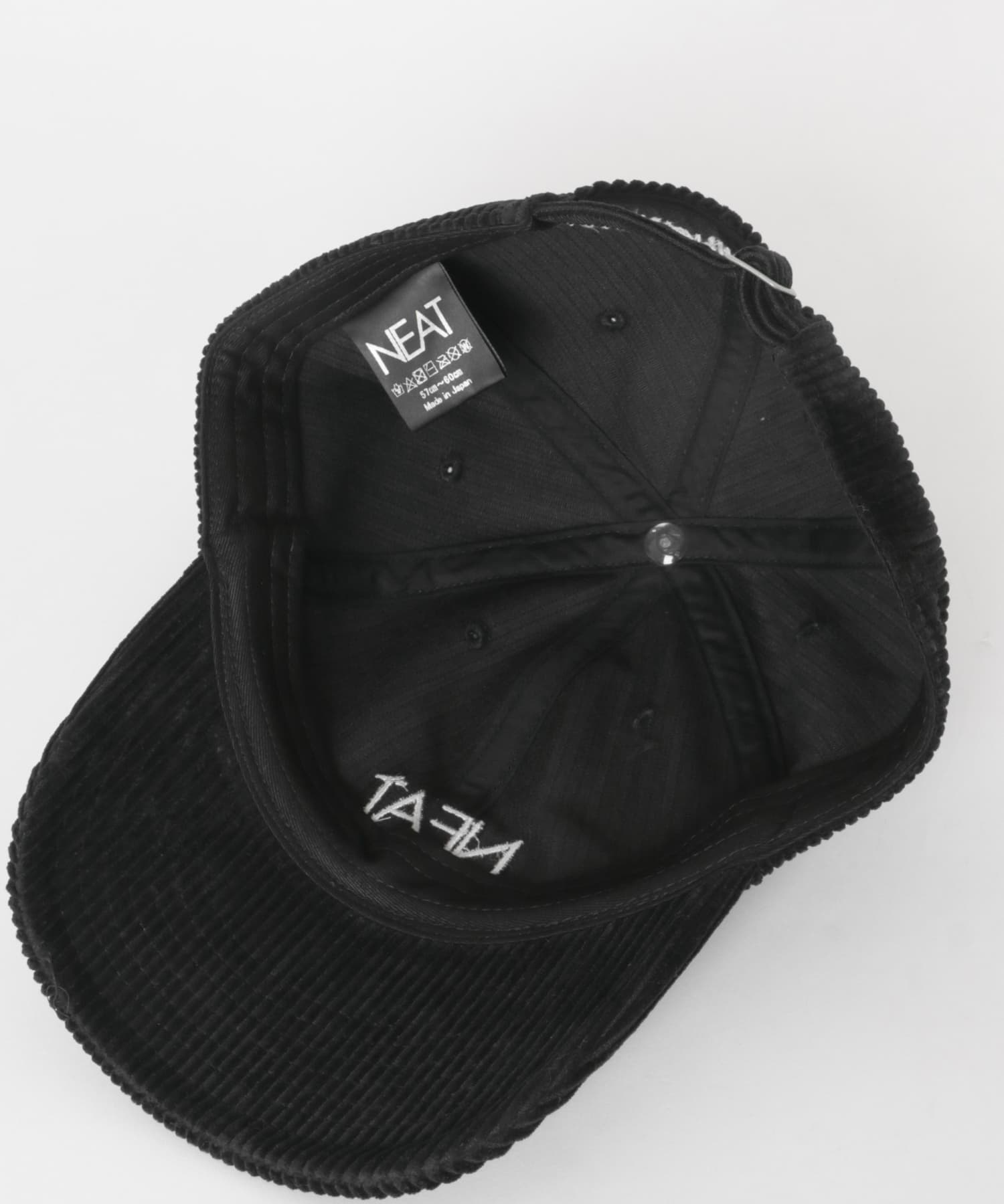 『別注』NEAT×URBS　HD Corduroy NEAT CAP BLACK One