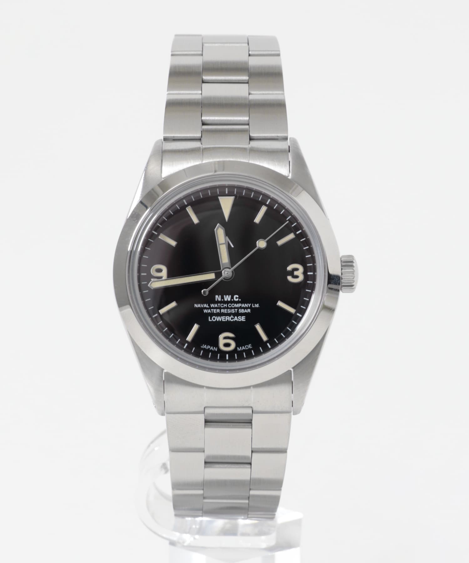 NAVALWATCH　NAVALWATCH by LOWERCASE SILVER/BLK Free