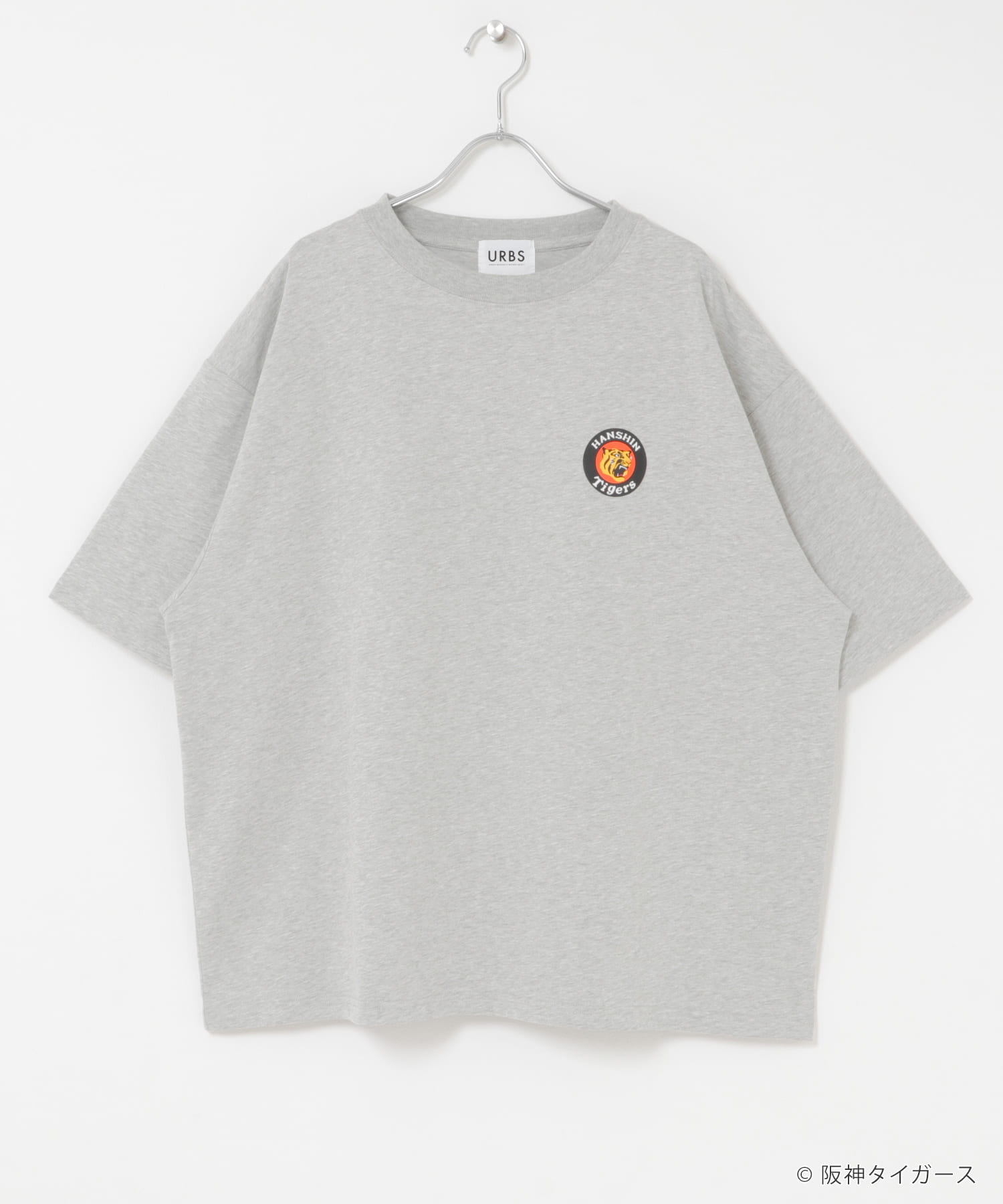 阪神タイガース×亀井雅文×UR　Tシャツ GRAY M