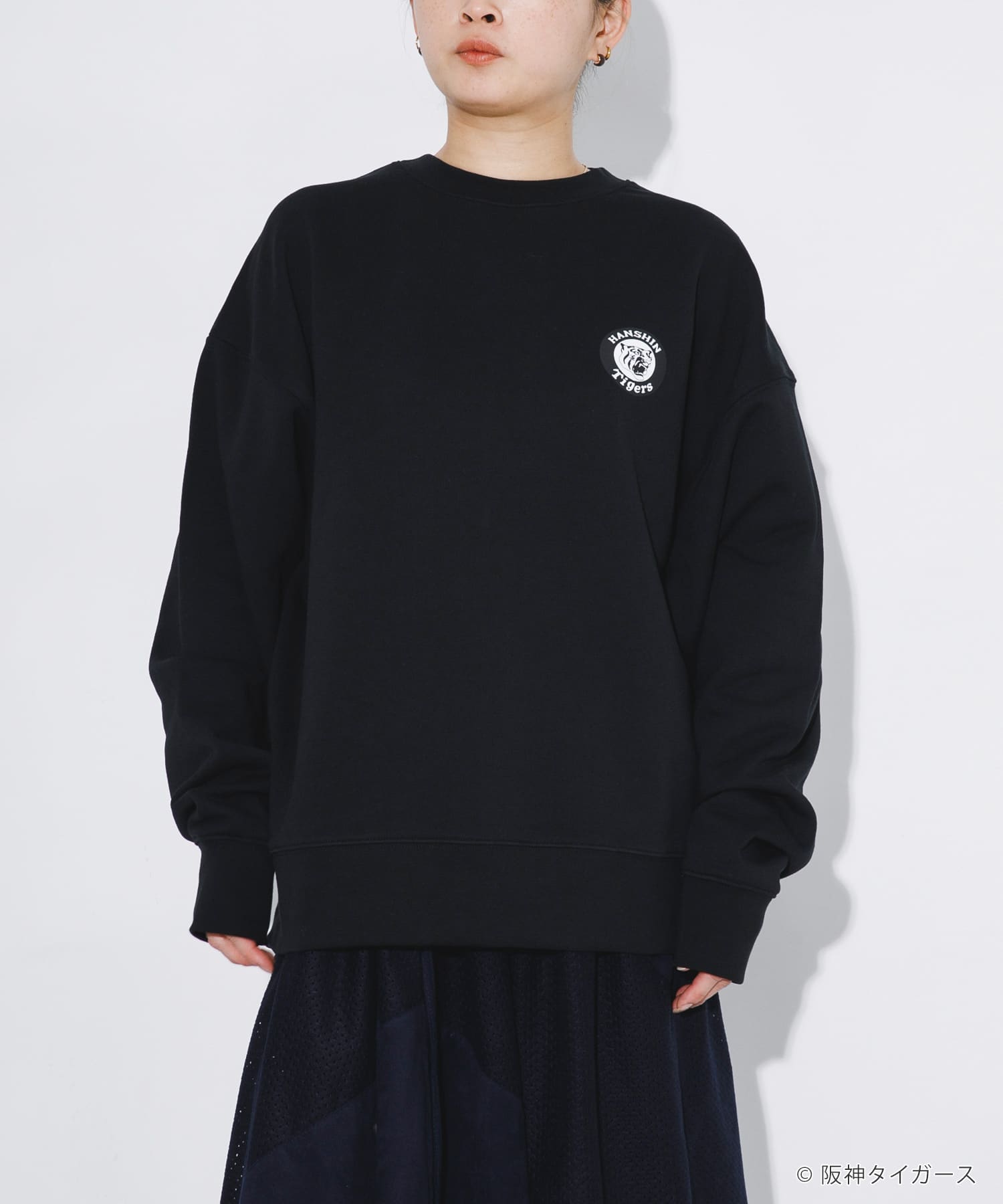 阪神タイガース×亀井雅文×UR　スウェット BLACK M