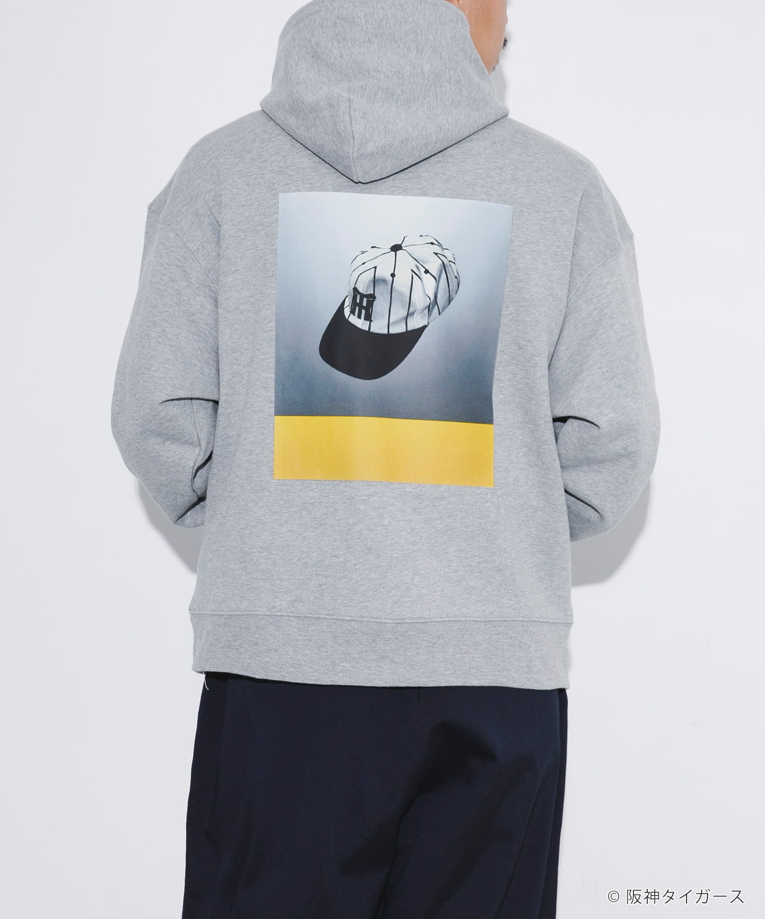 阪神タイガース×亀井雅文×UR　フーディ GRAY M