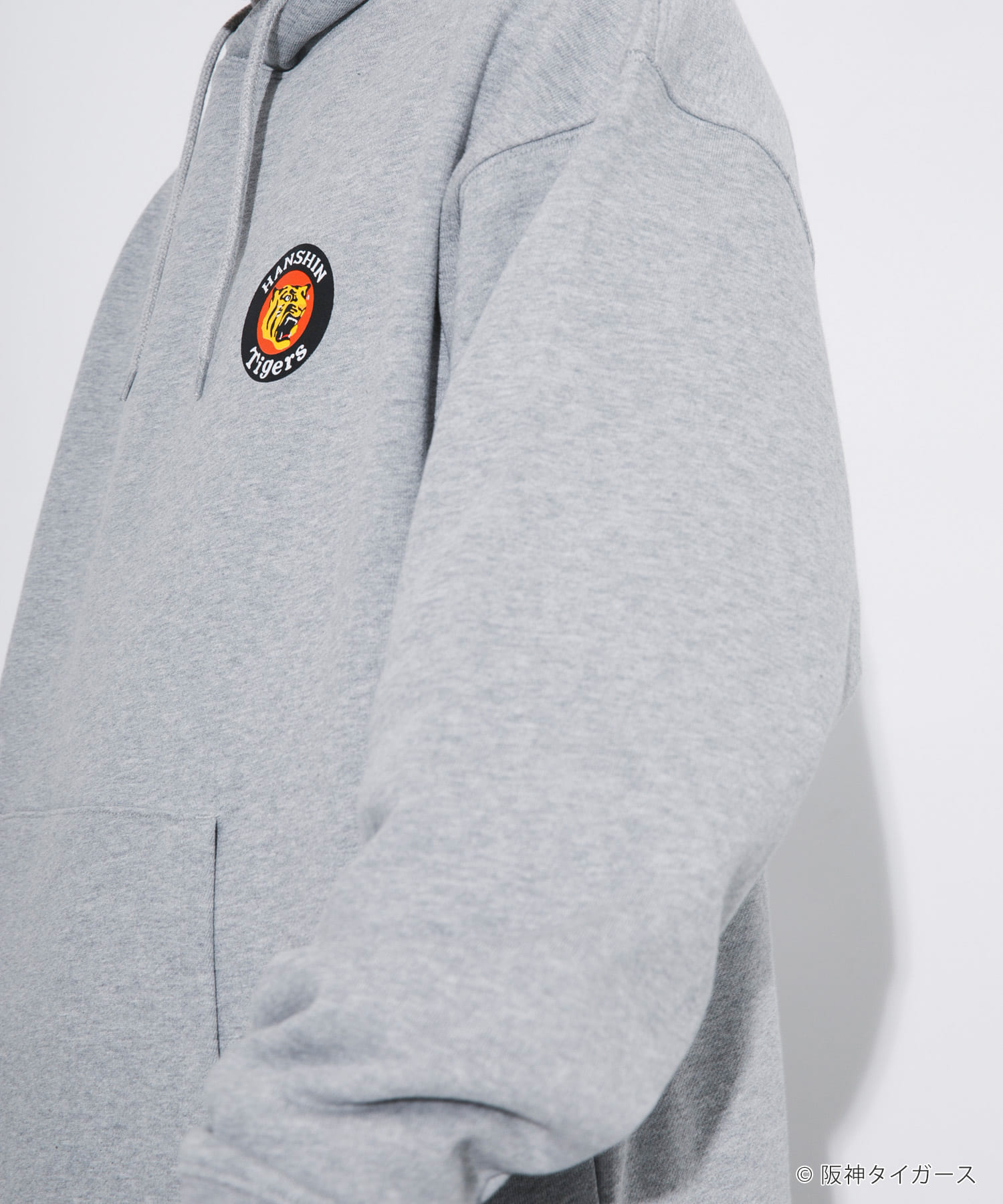 阪神タイガース×亀井雅文×UR　フーディ GRAY M