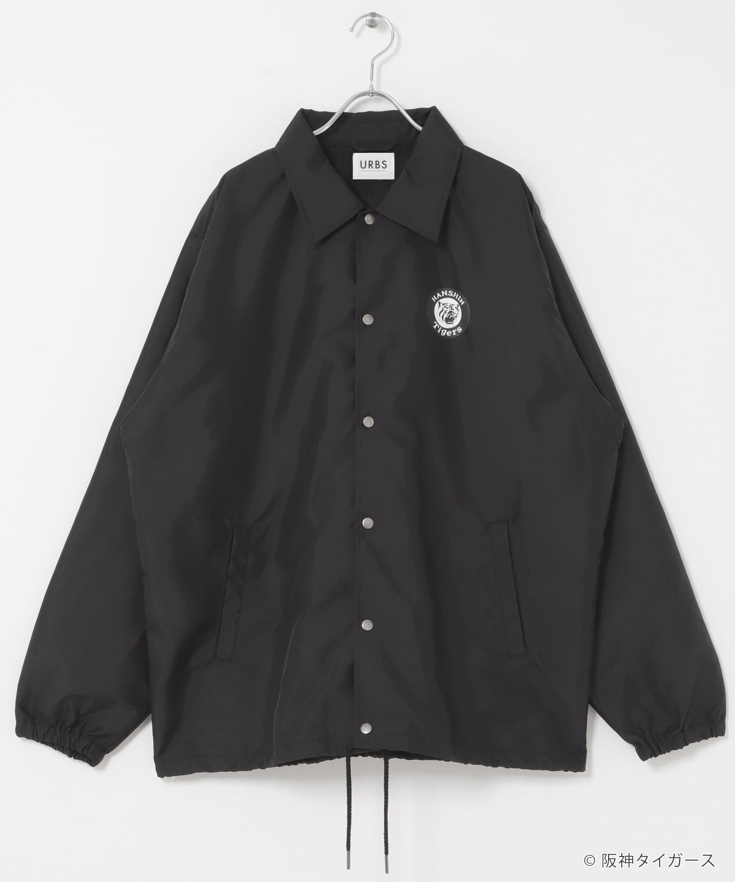 阪神タイガース×亀井雅文×UR　コーチジャケット BLACK M