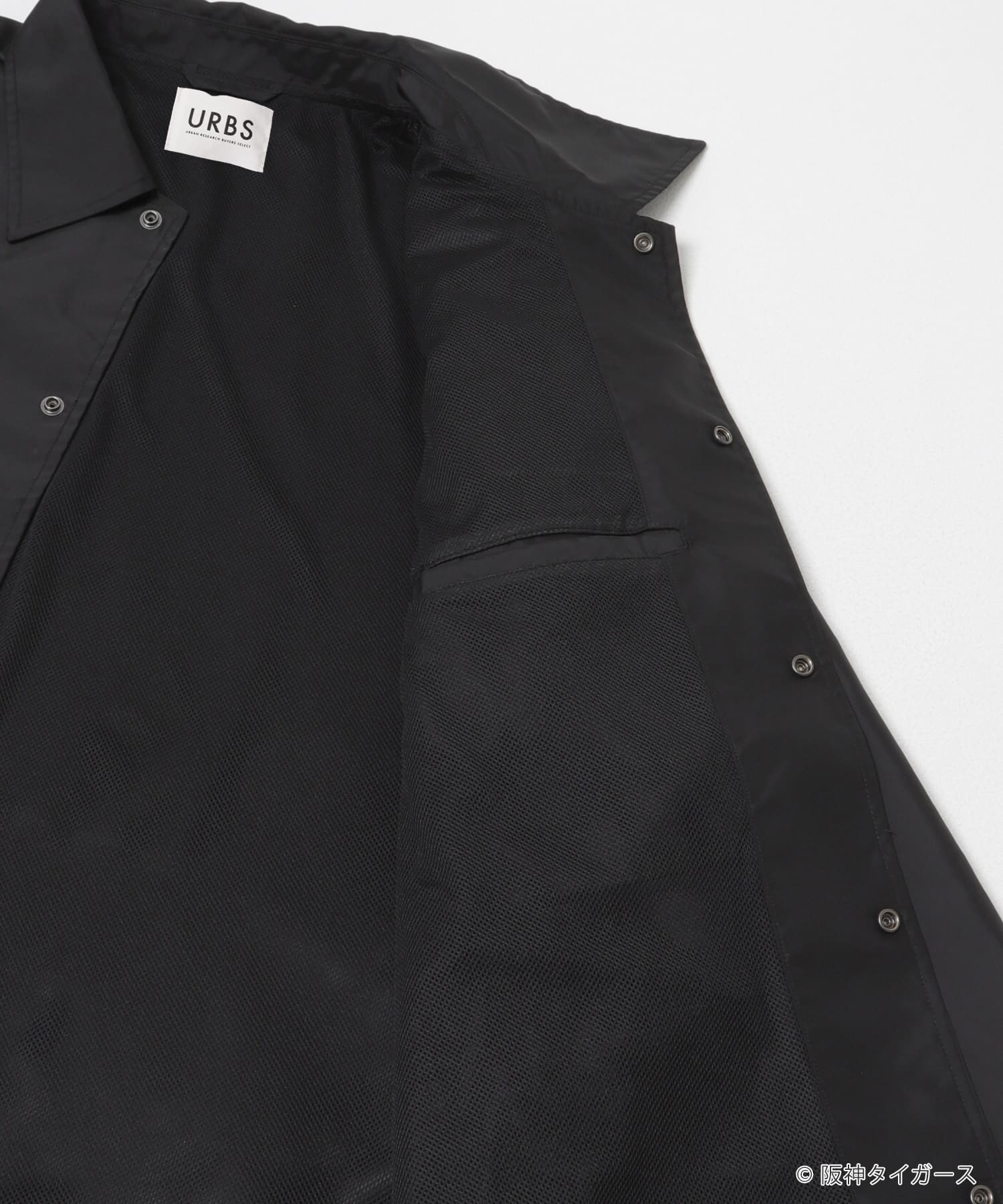阪神タイガース×亀井雅文×UR　コーチジャケット BLACK M