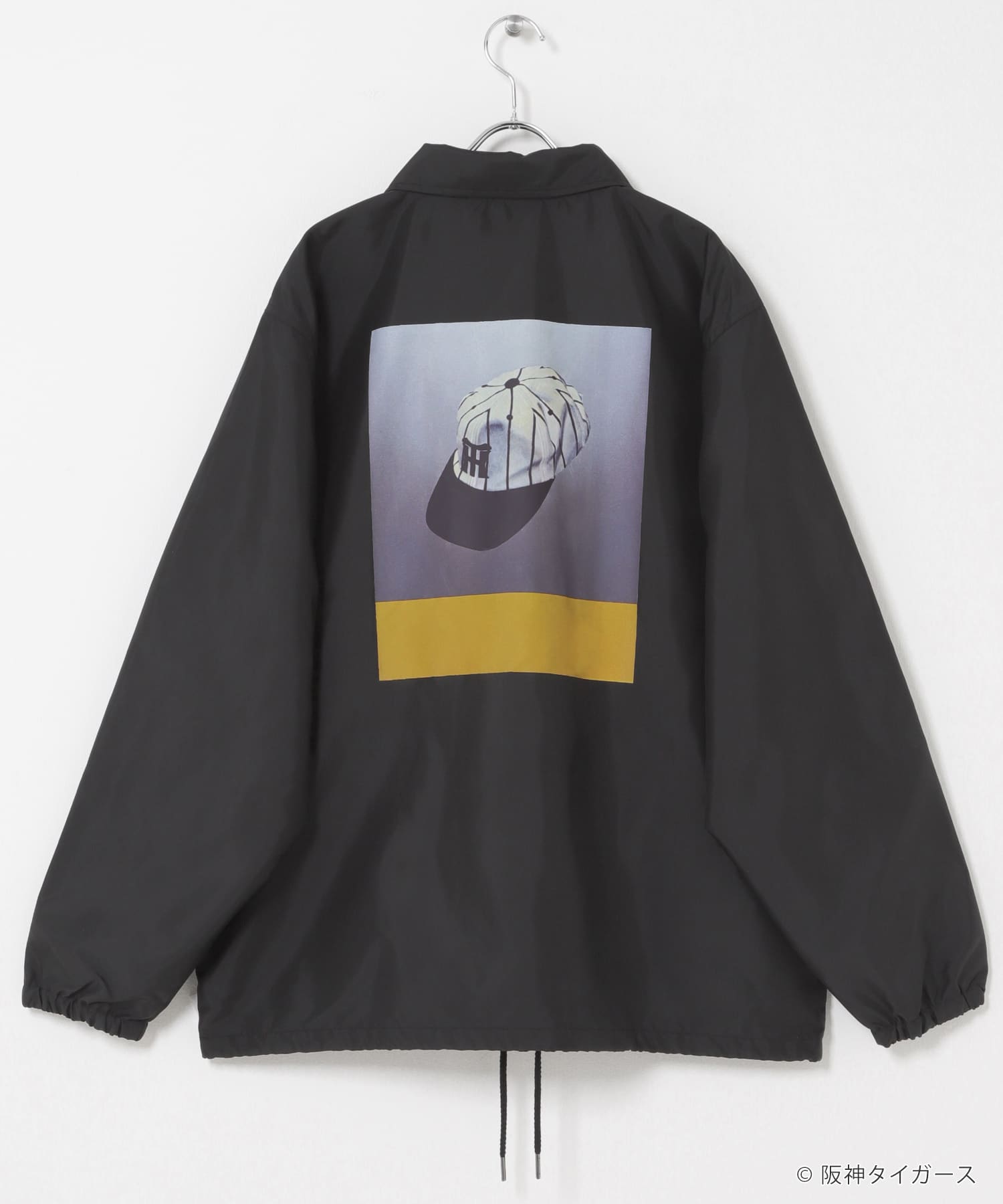 阪神タイガース×亀井雅文×UR　コーチジャケット BLACK M