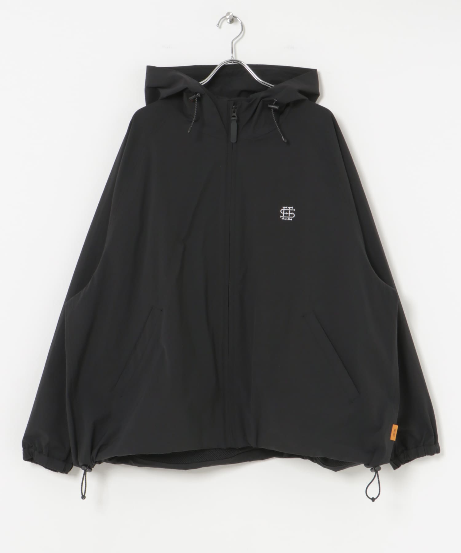 SEE SEE　WIND BREAKER HOODY JACKET BLACK M
