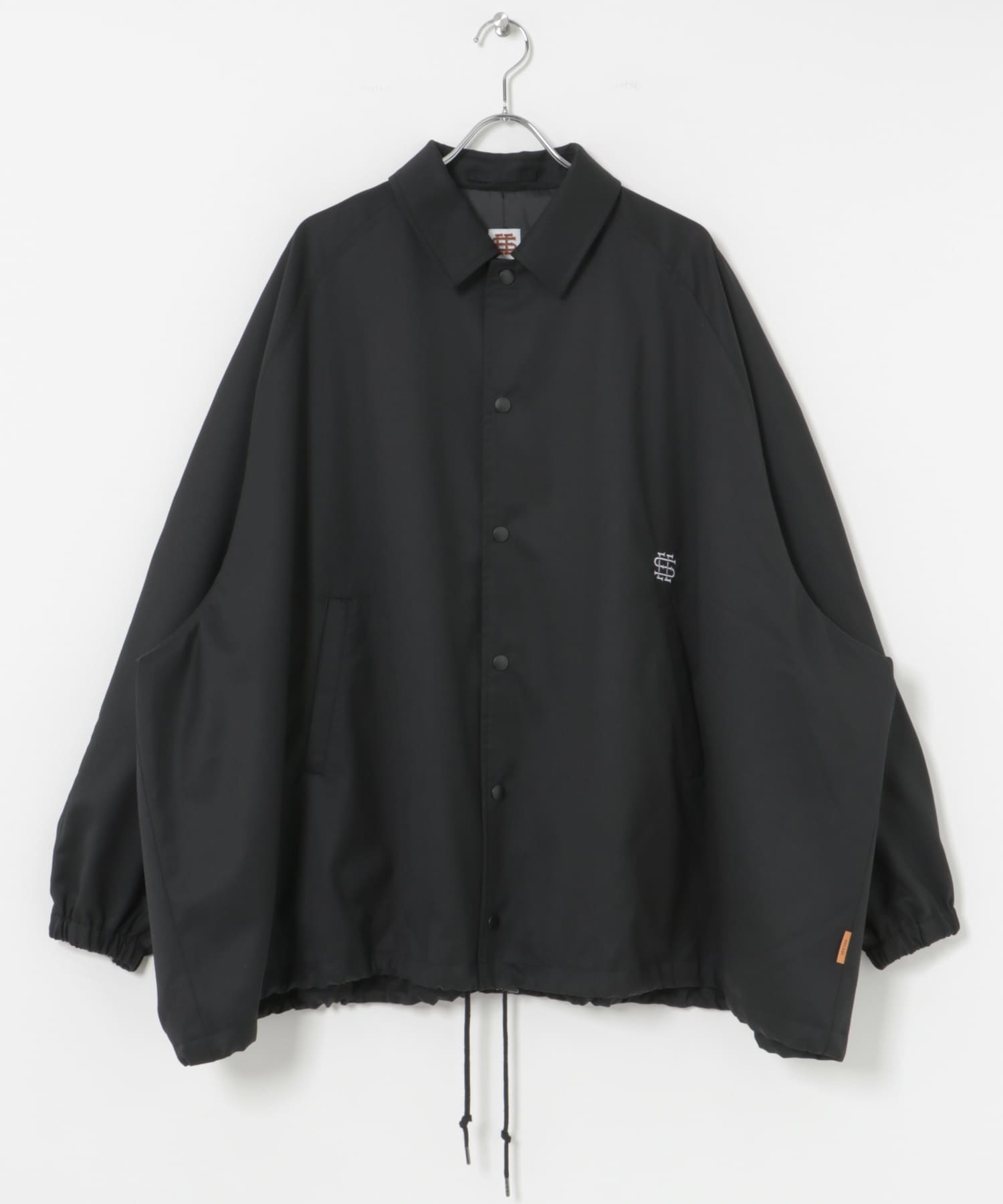 SEE SEE　COACH JACKET BLACK XXXL
