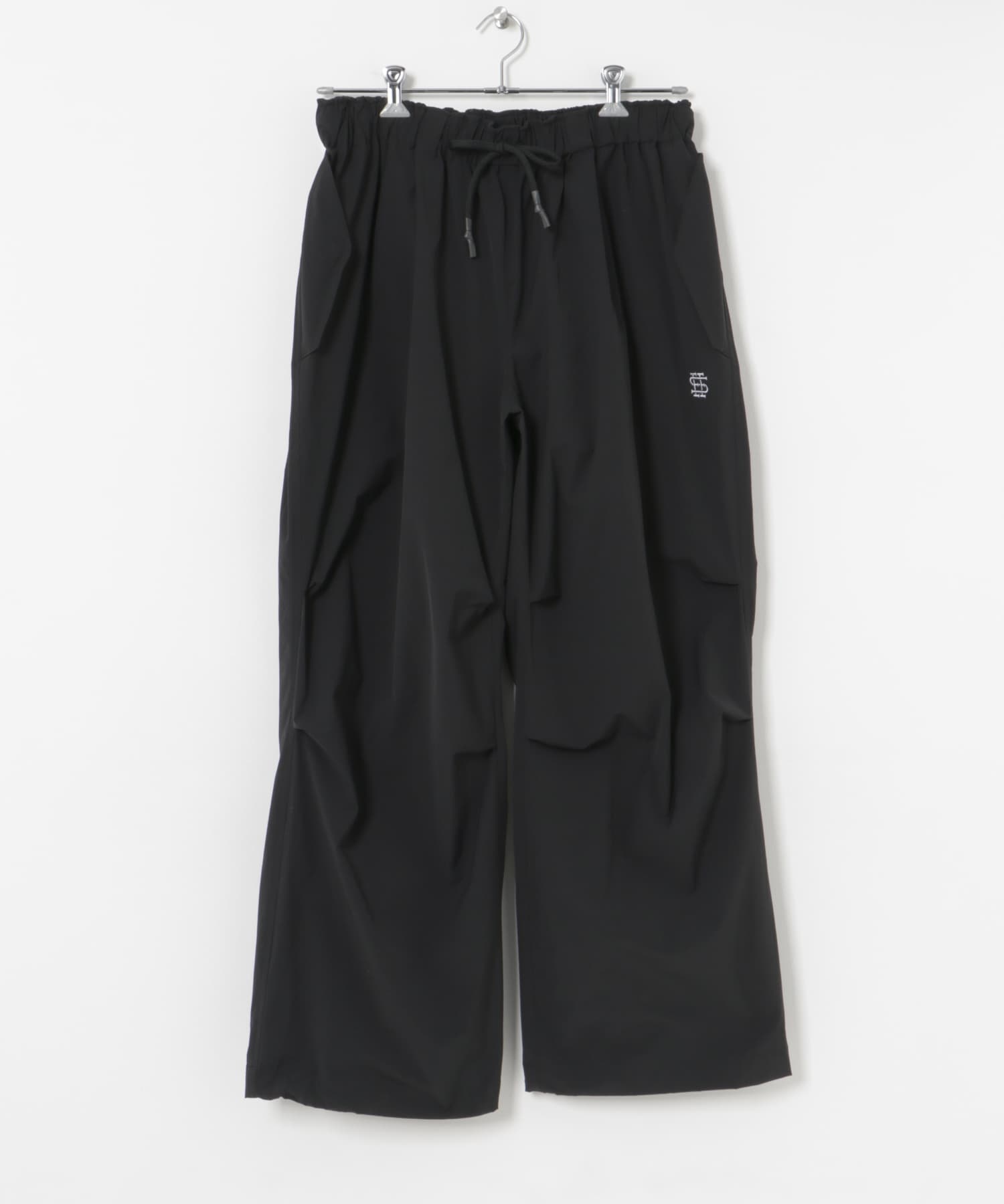 SEE SEE　PARACHUTE PANTS BLACK M
