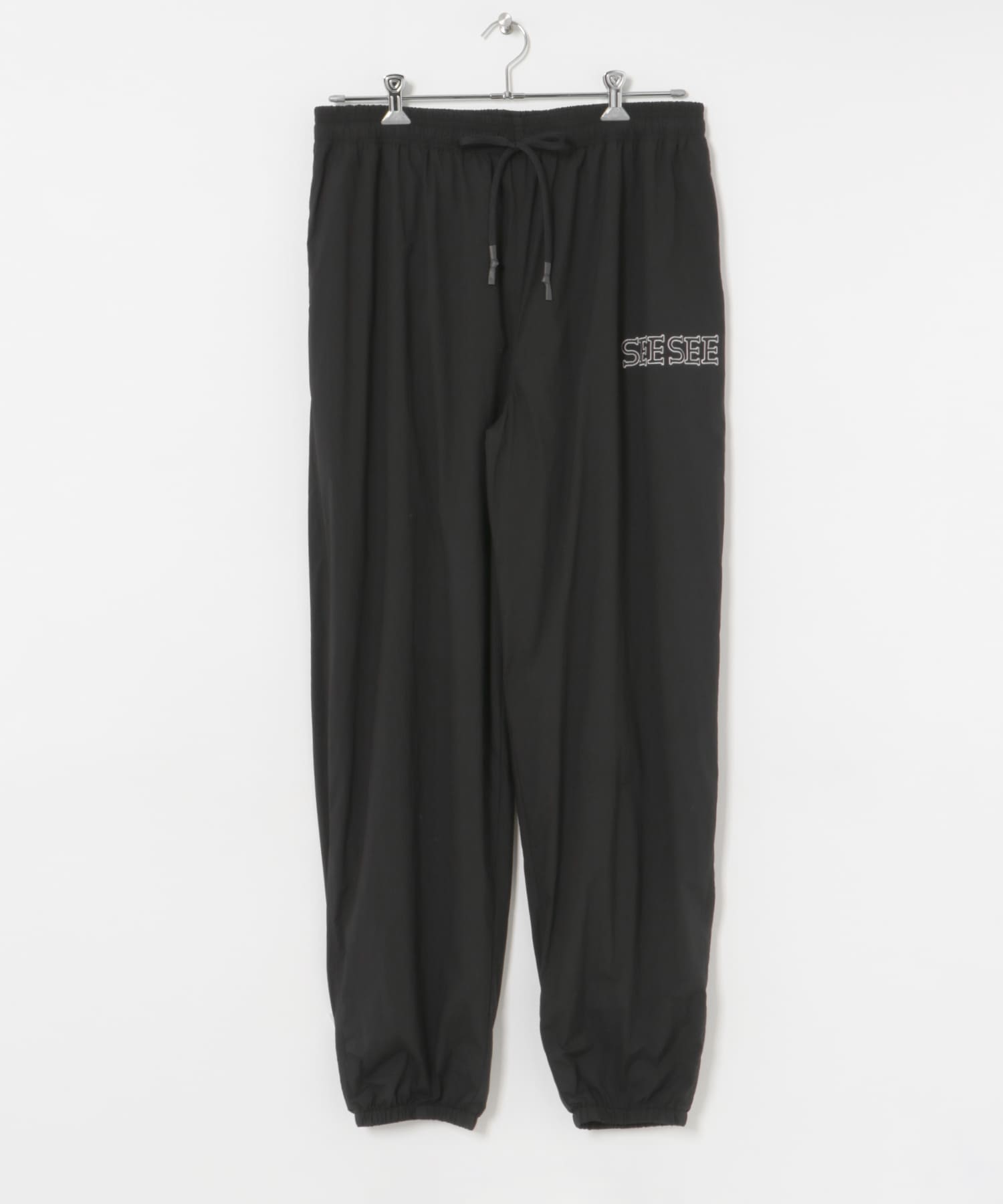 SEE SEE　NYLON SPORTY PANTS BLACK M