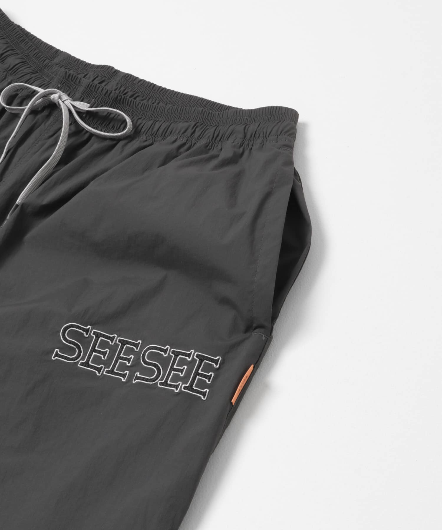 SEE SEE　NYLON SPORTY PANTS GREY M