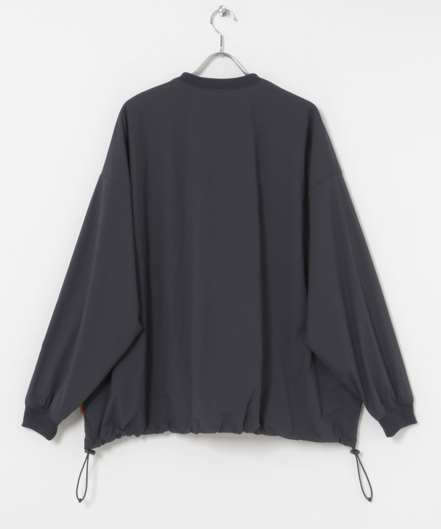 SEE SEE　NYLON SUPER BIG LS FLAT T NAVY M