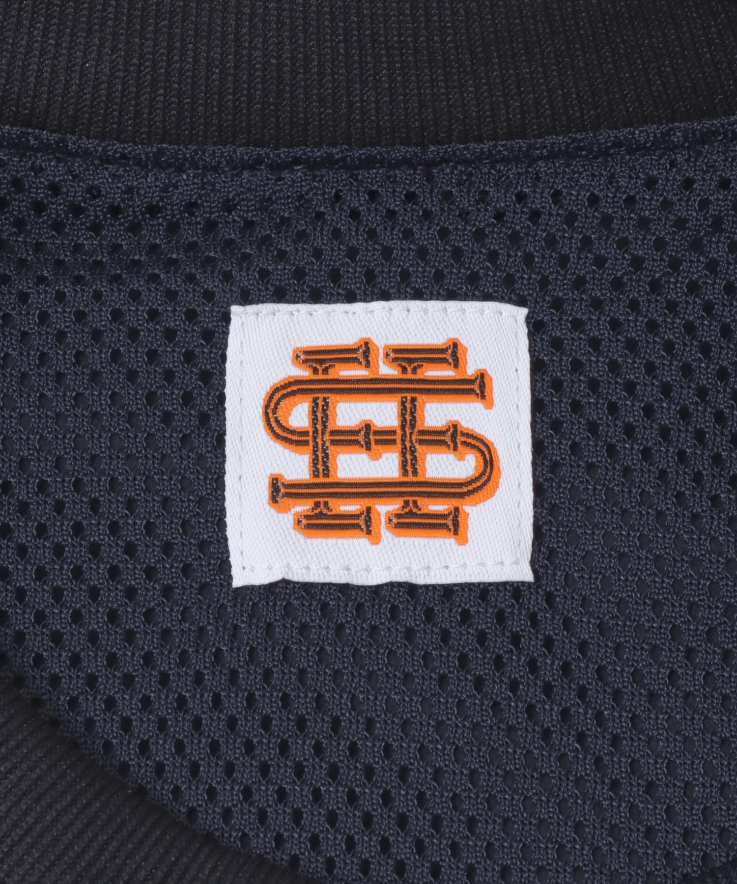 SEE SEE　NYLON SUPER BIG LS FLAT T NAVY M