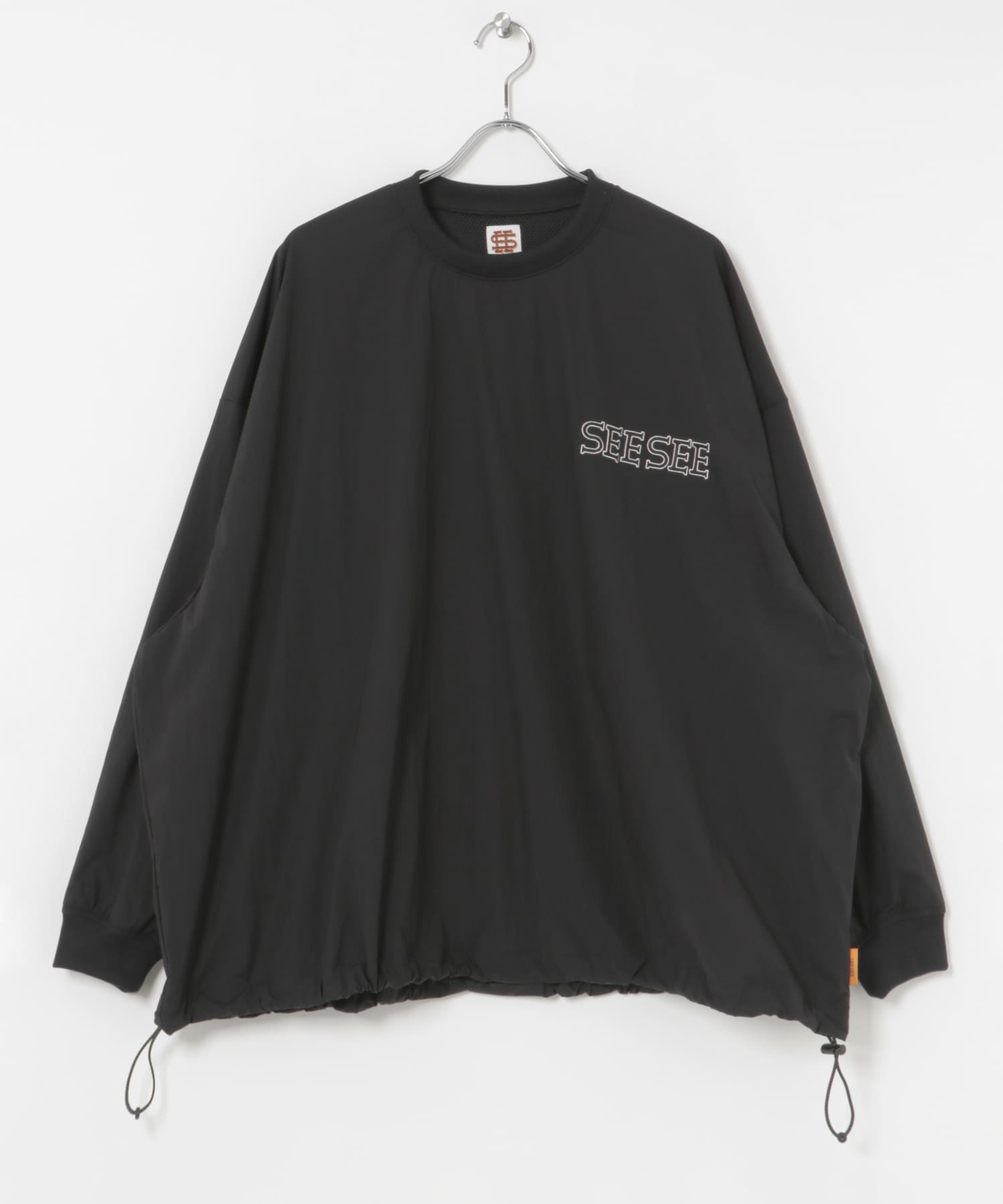 SEE SEE　NYLON SUPER BIG LS FLAT T