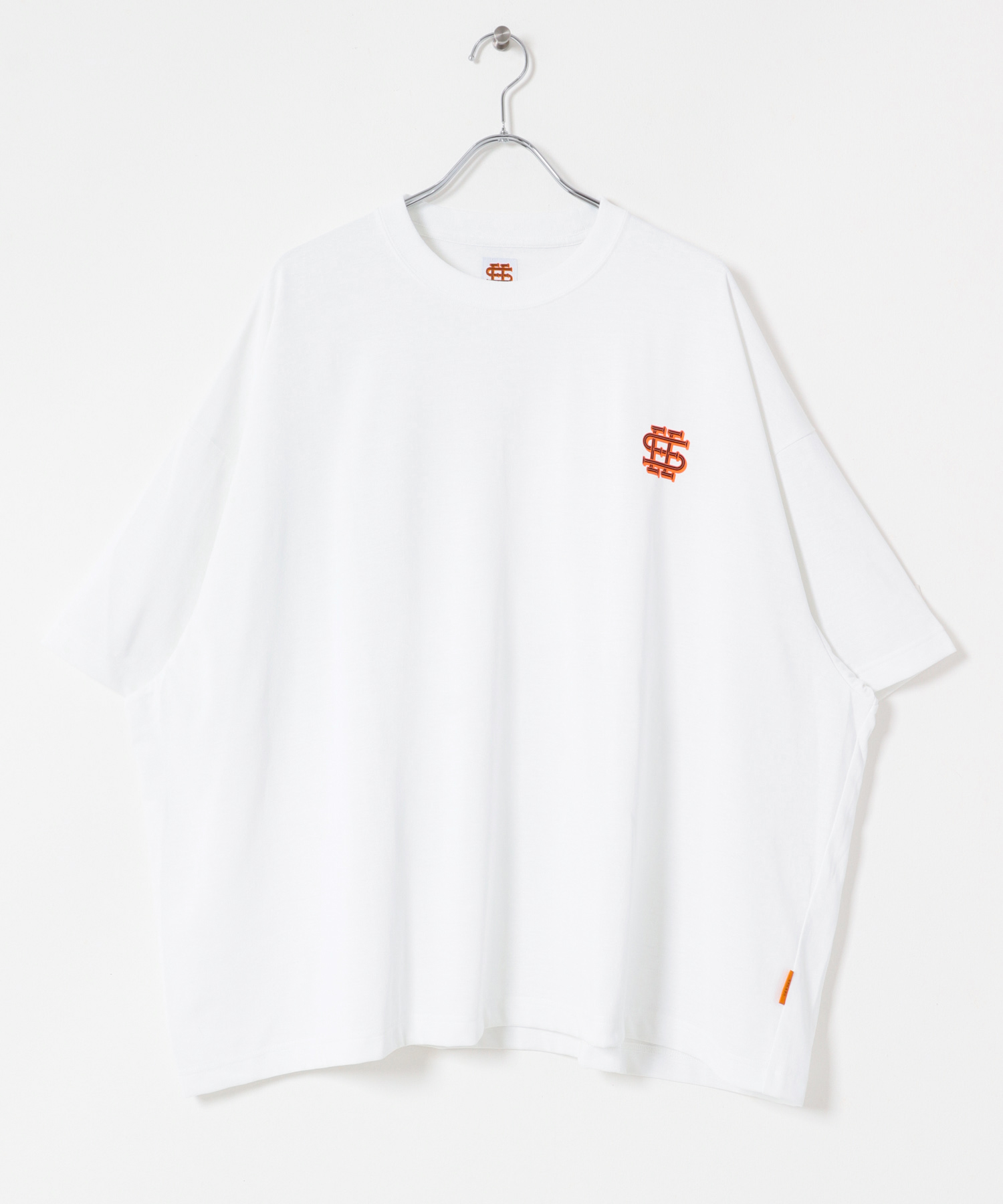 SEE SEE　TECH SUPER BIG FLAT SS T WHITE M