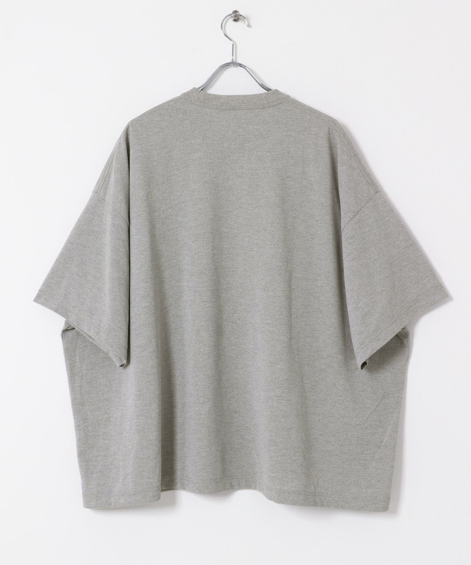 SEE SEE　TECH SUPER BIG FLAT SS T GREY M