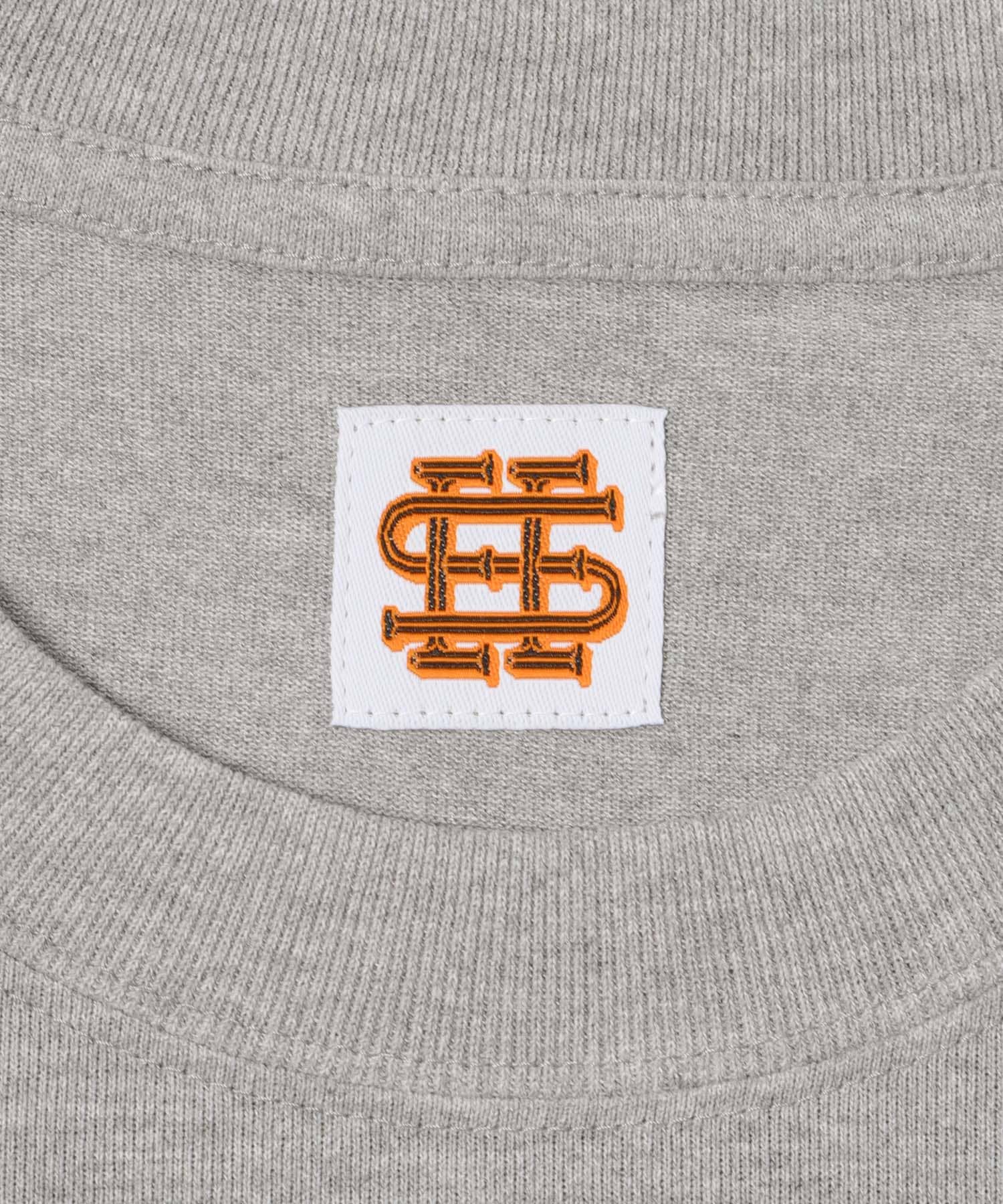 SEE SEE　TECH SUPER BIG FLAT SS T GREY M