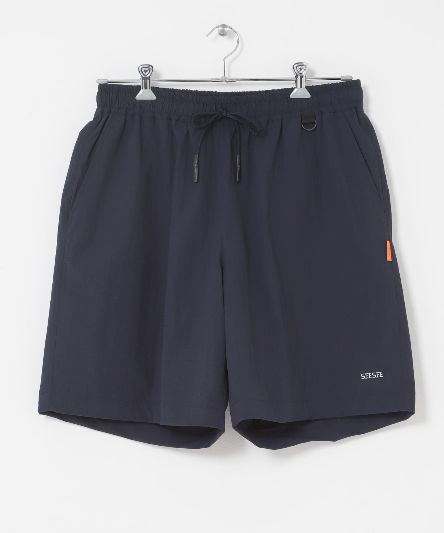 SEE SEE　PACKABLE BAGGY SHORTS NAVY M