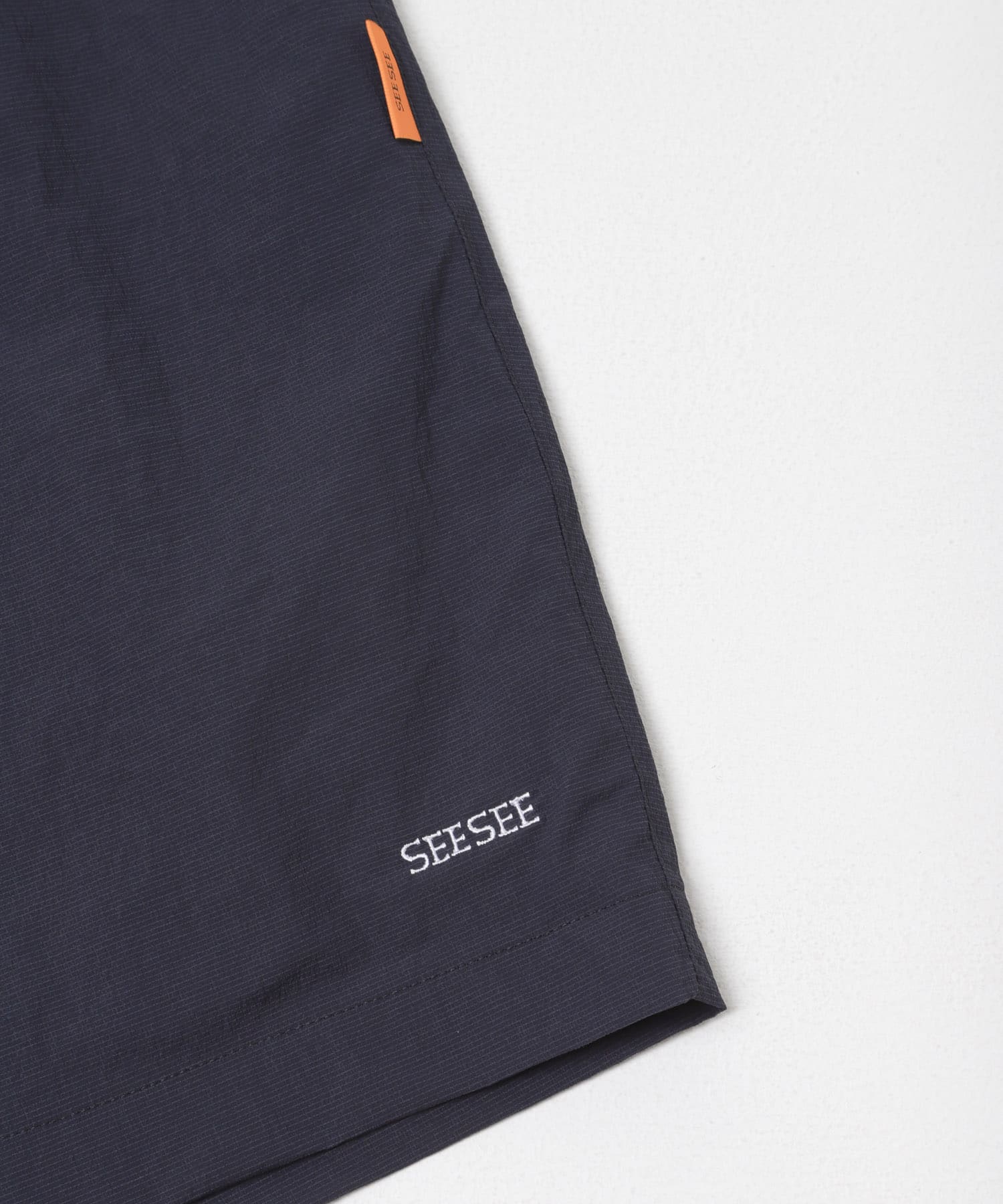 SEE SEE　PACKABLE BAGGY SHORTS NAVY M