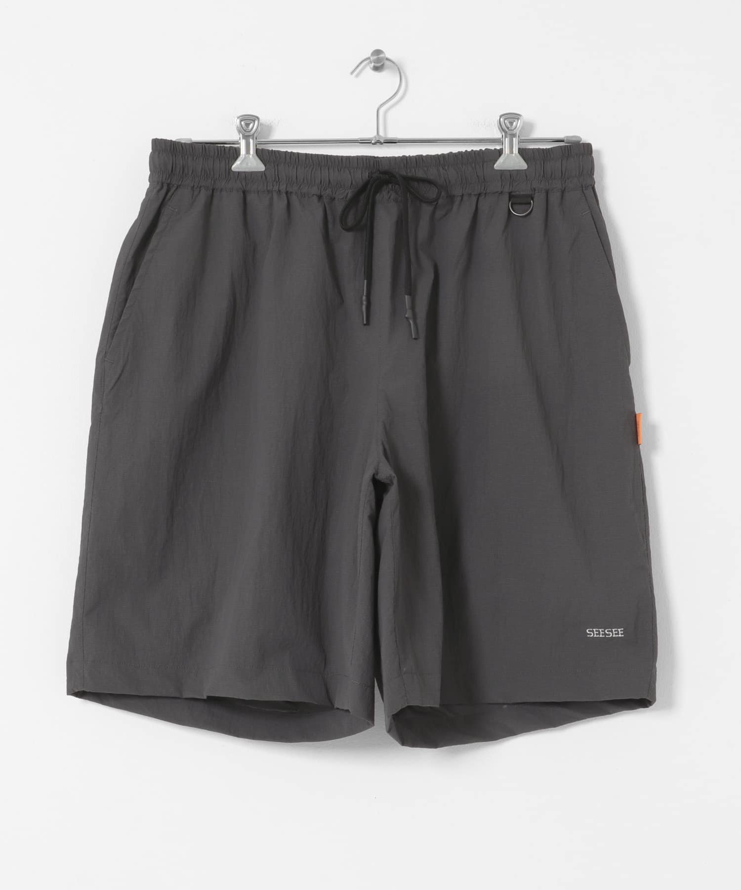 SEE SEE　PACKABLE BAGGY SHORTS GREY M