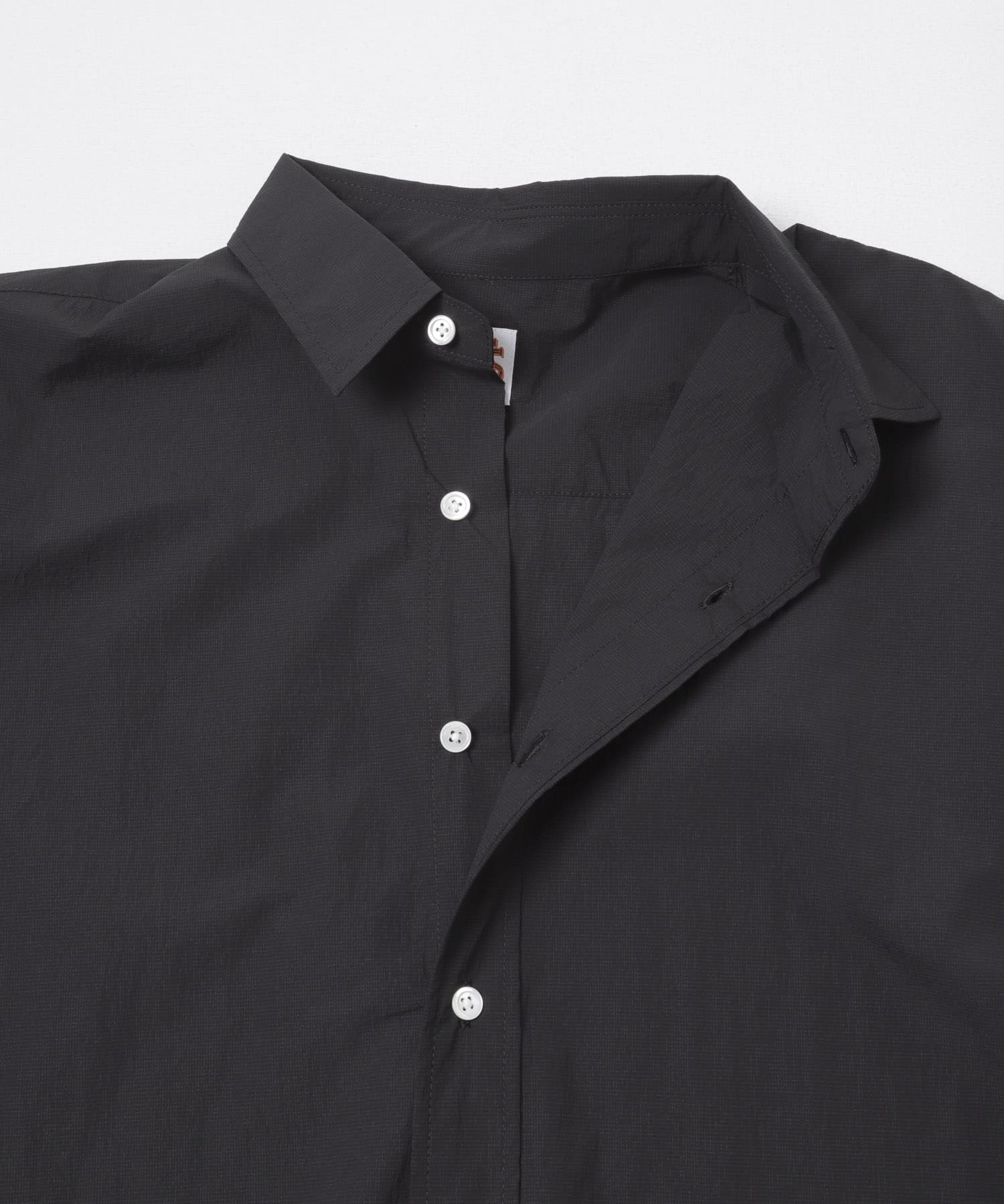 SEE SEE　PACKABLE BIG SHIRT BLACK M