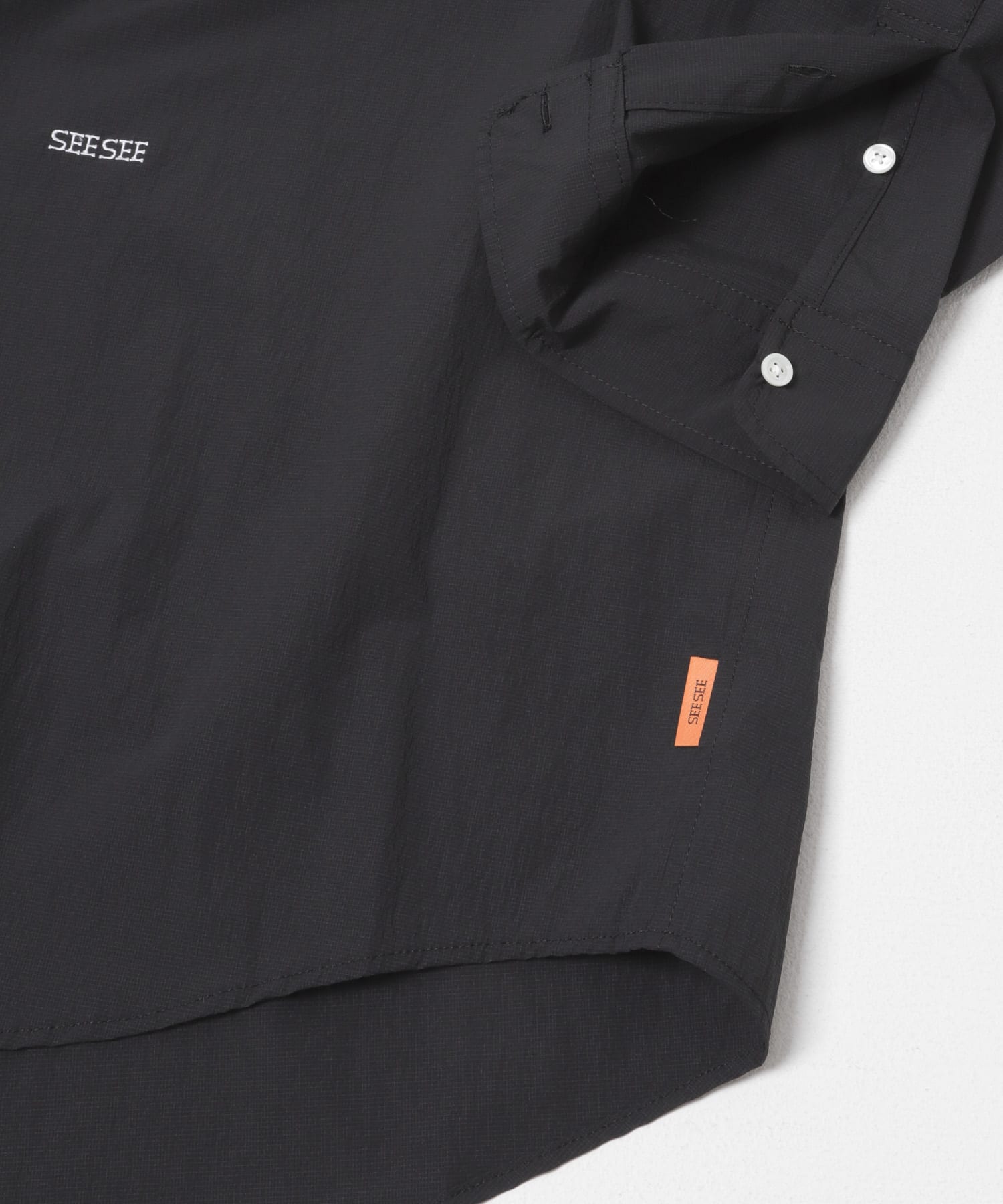 SEE SEE PACKABLE BIG SHIRT(M BLACK): トップス｜URBAN RESEARCH公式