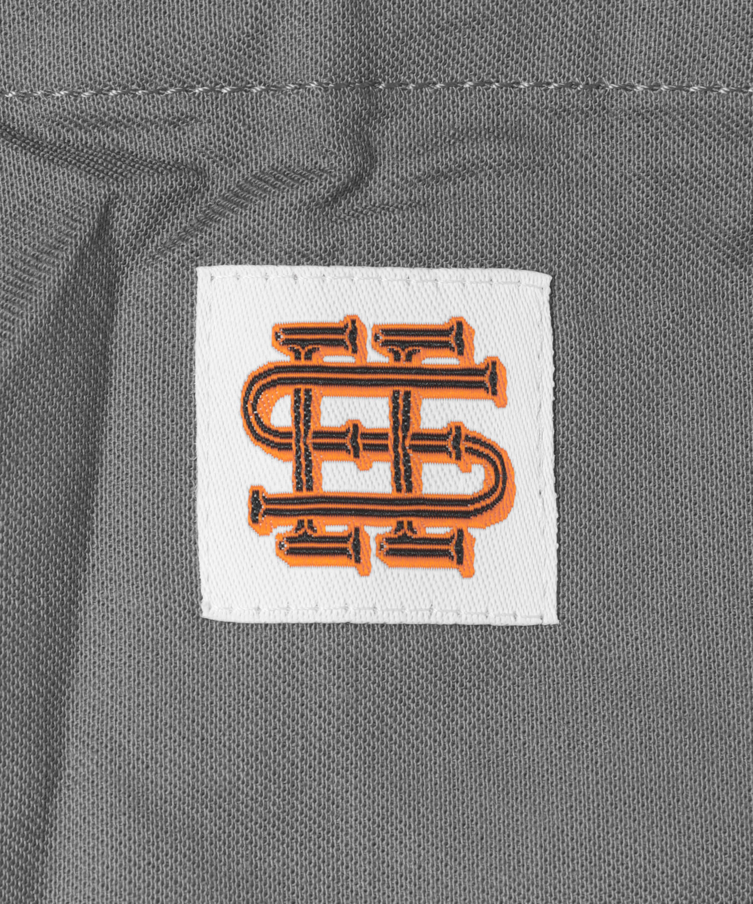 SEE SEE　WIDE TAPERED EASY PANTS BLACK CAMO M