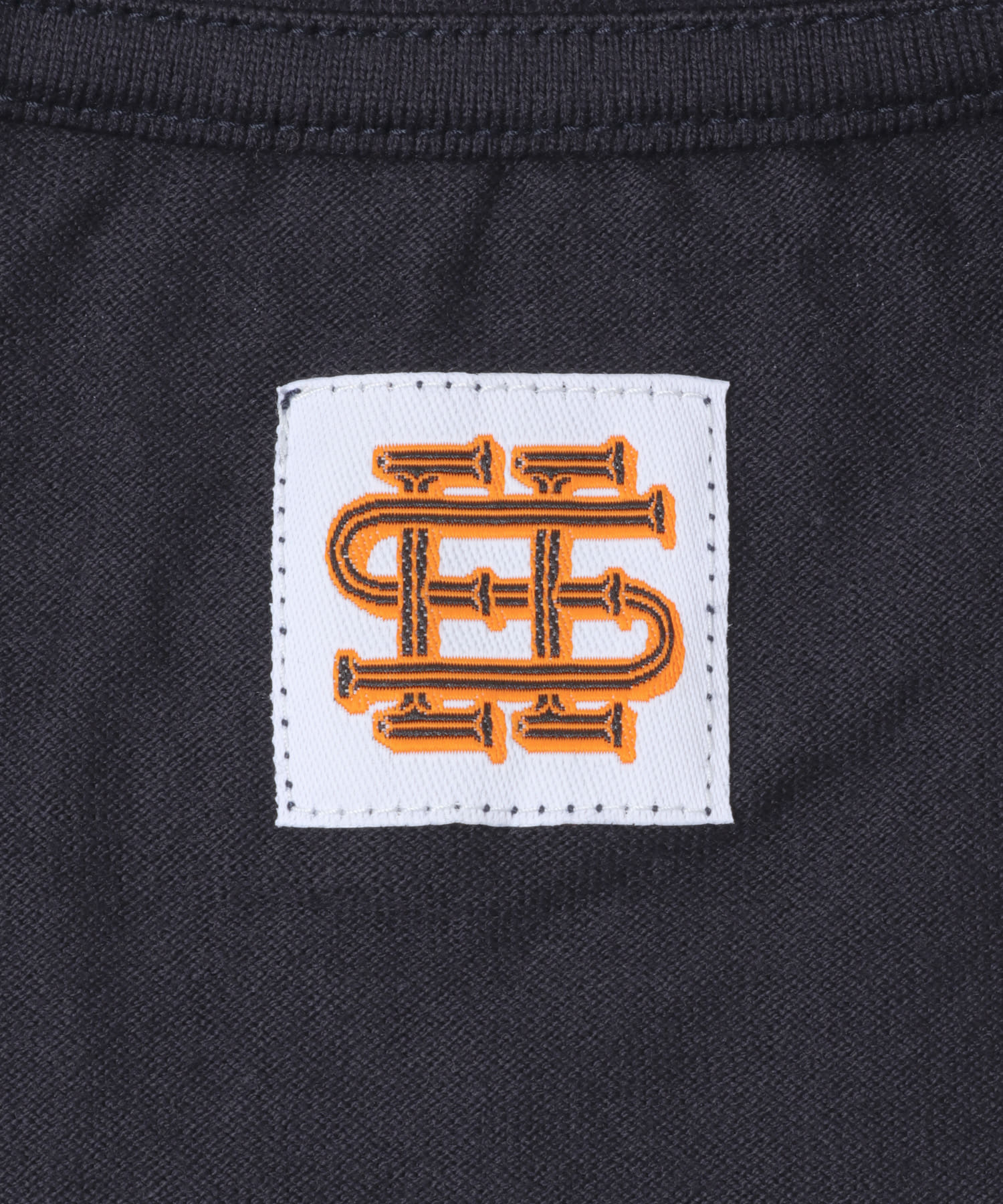 SEE SEE　SUPER BIG FLAT W BOARDER NAVY M