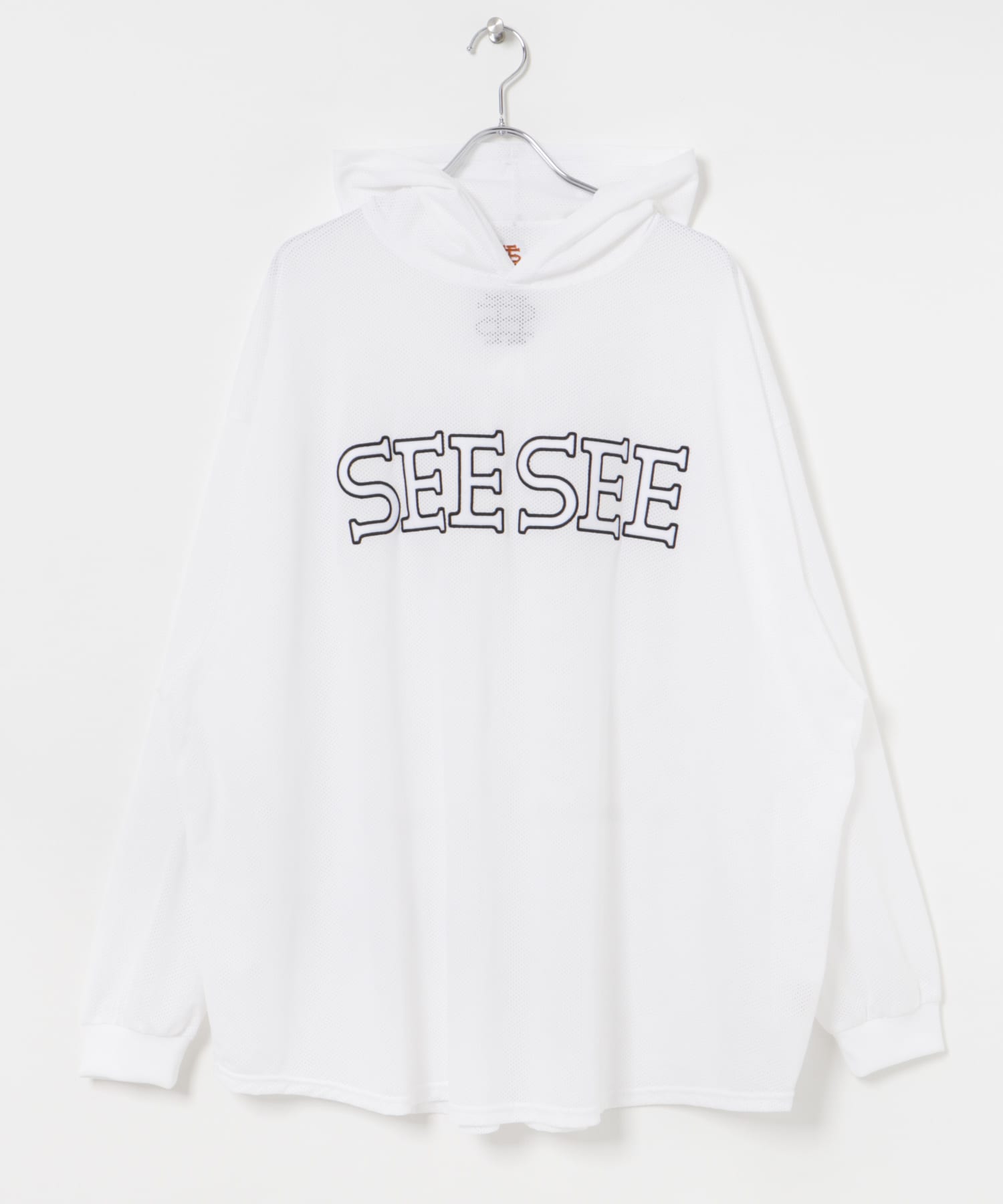 SEE SEE　SUPER BIG HOODY MESH LS R