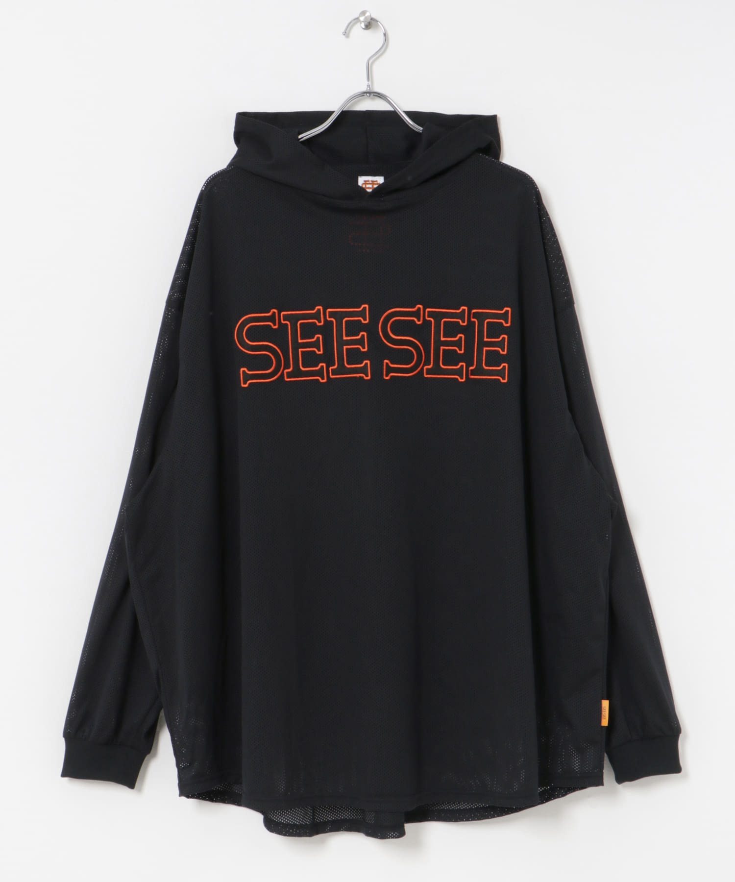 SEE SEE　SUPER BIG HOODY MESH LS R